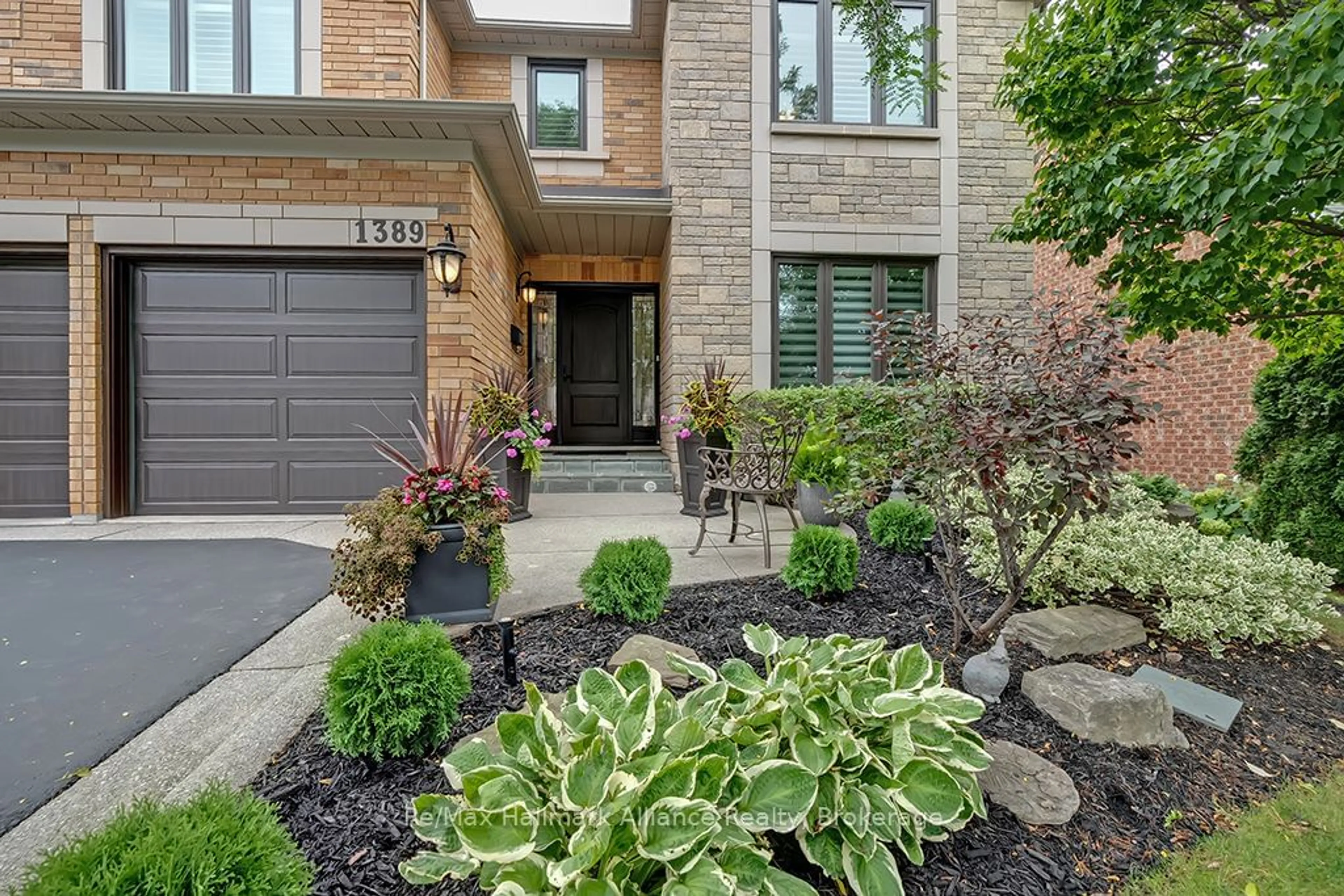 Home with brick exterior material, street for 1389 Creekwood Tr, Oakville Ontario L6H 6C7