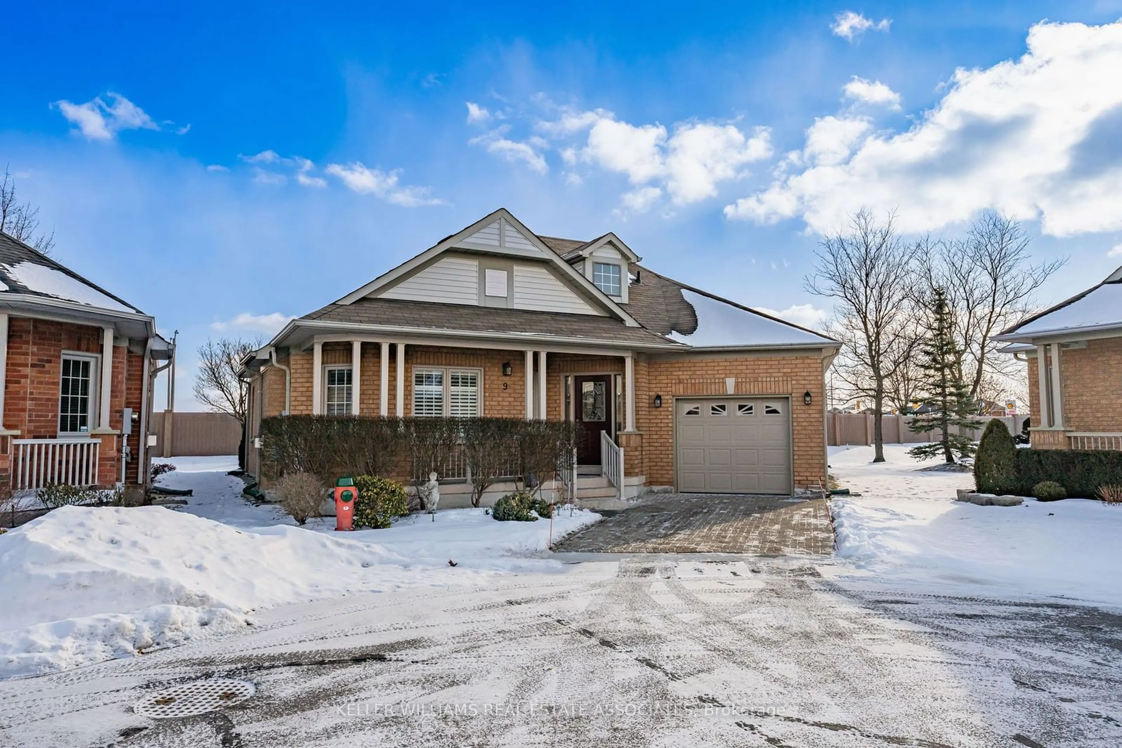 Home with brick exterior material, street for 9 Wellford Gate, Brampton Ontario L6R 1W5