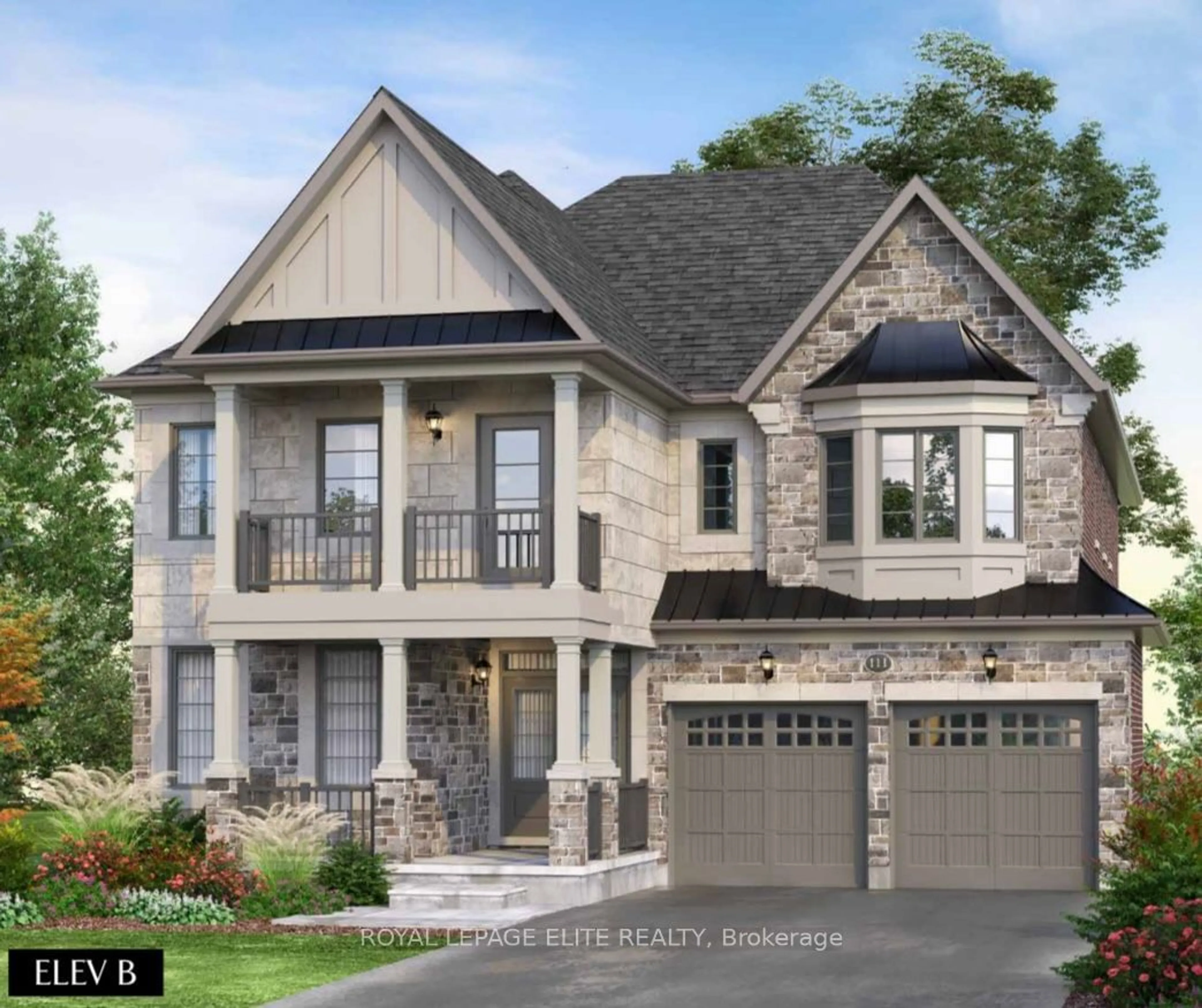 Home with brick exterior material, street for 8 DUNDEE St #LOT 12, Caledon Ontario L7C 4K2