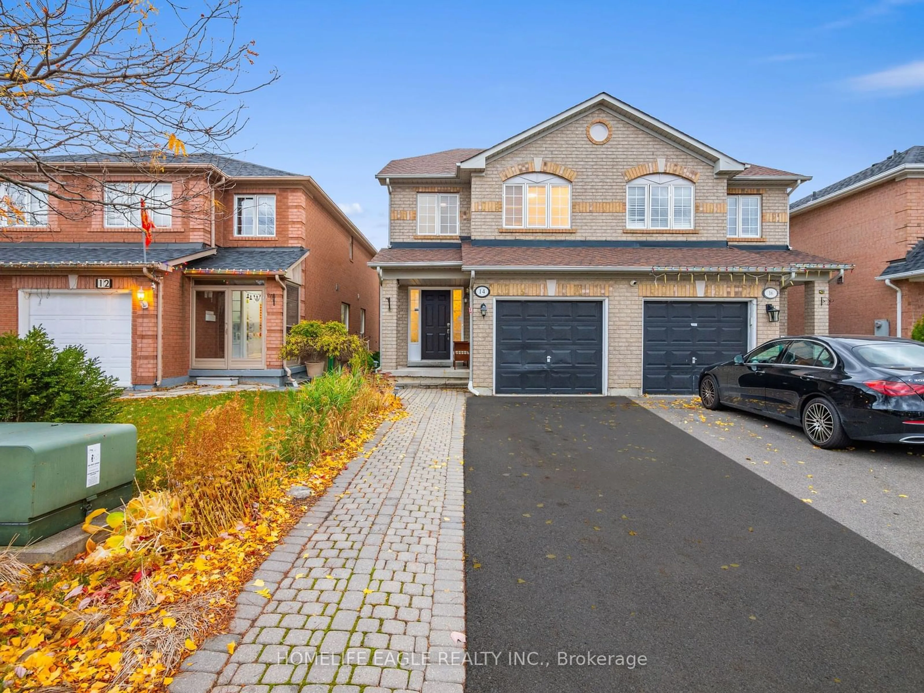 Home with brick exterior material, street for 14 Corvette Crt, Brampton Ontario L7A 2H7