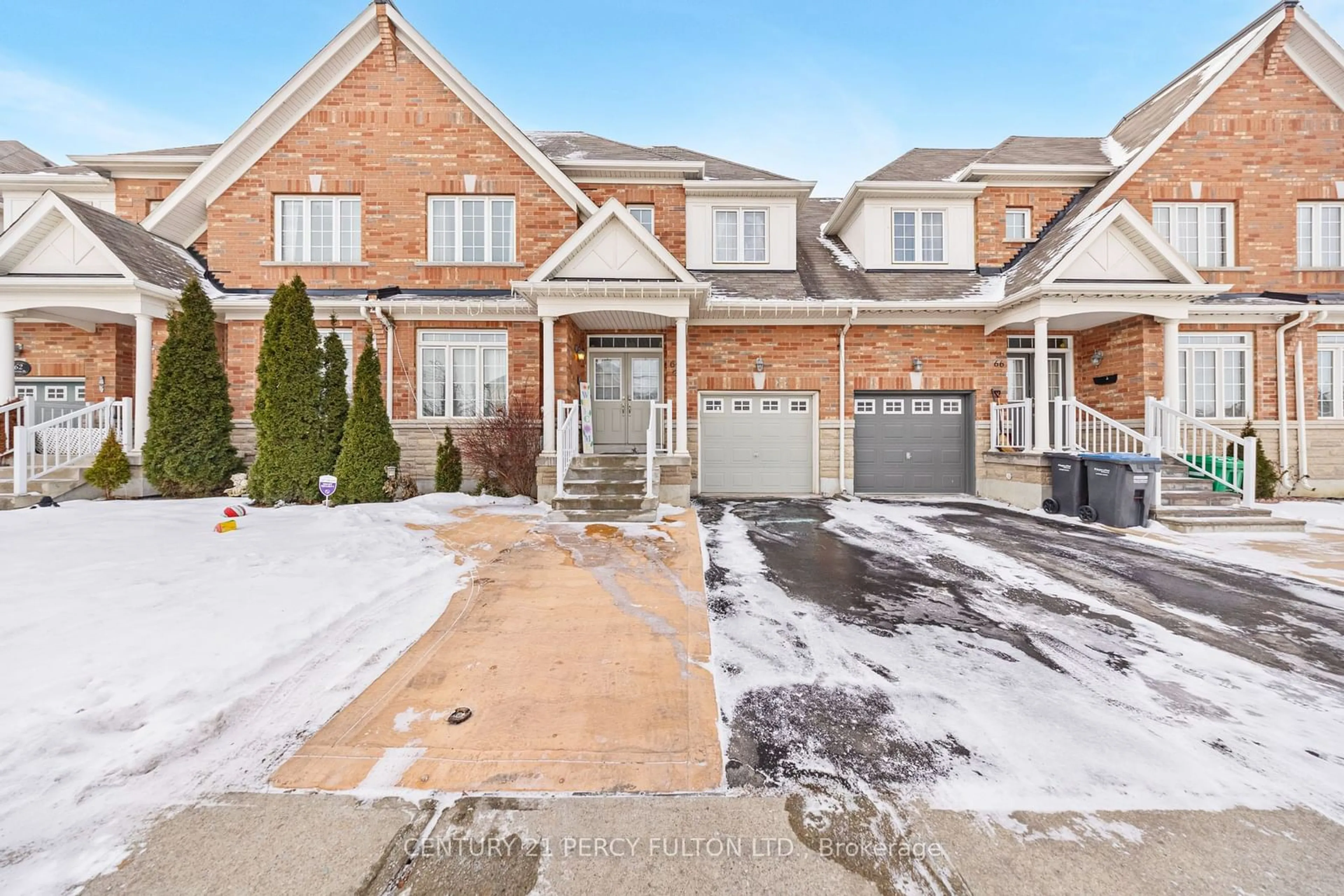 Home with brick exterior material, street for 64 Naperton Dr, Brampton Ontario L6R 0Z8