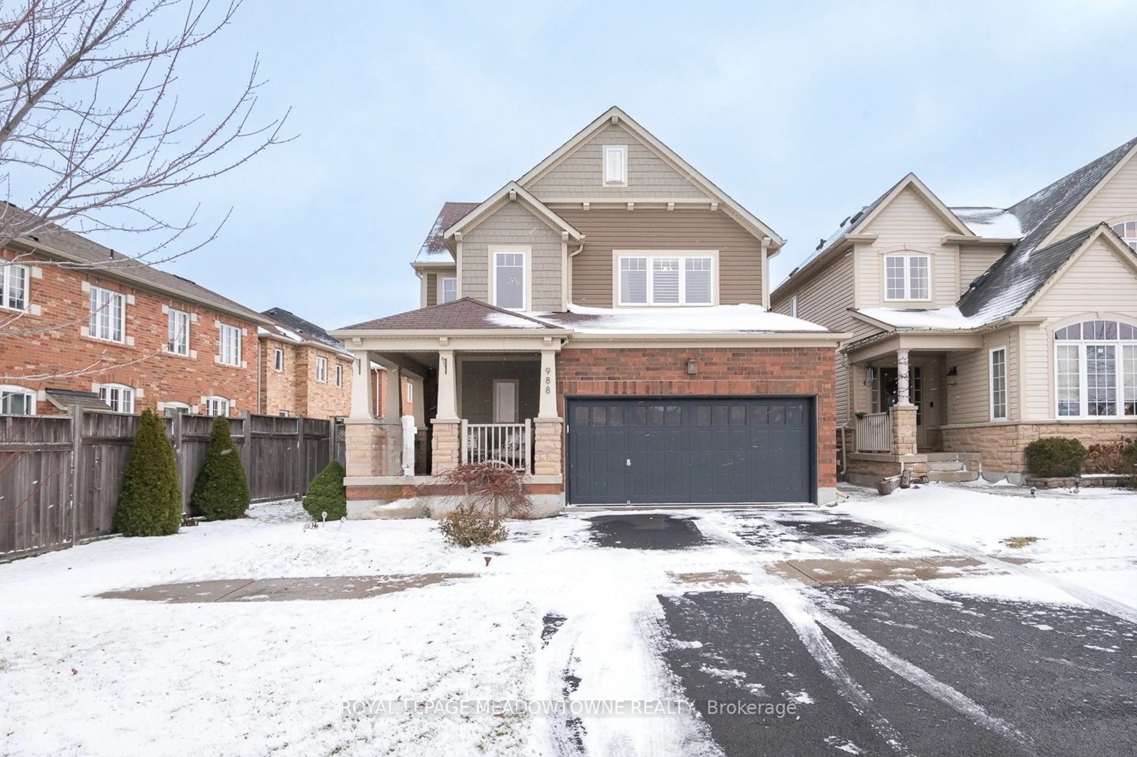 Home with brick exterior material, street for 988 Clark Blvd, Milton Ontario L9T 6P6