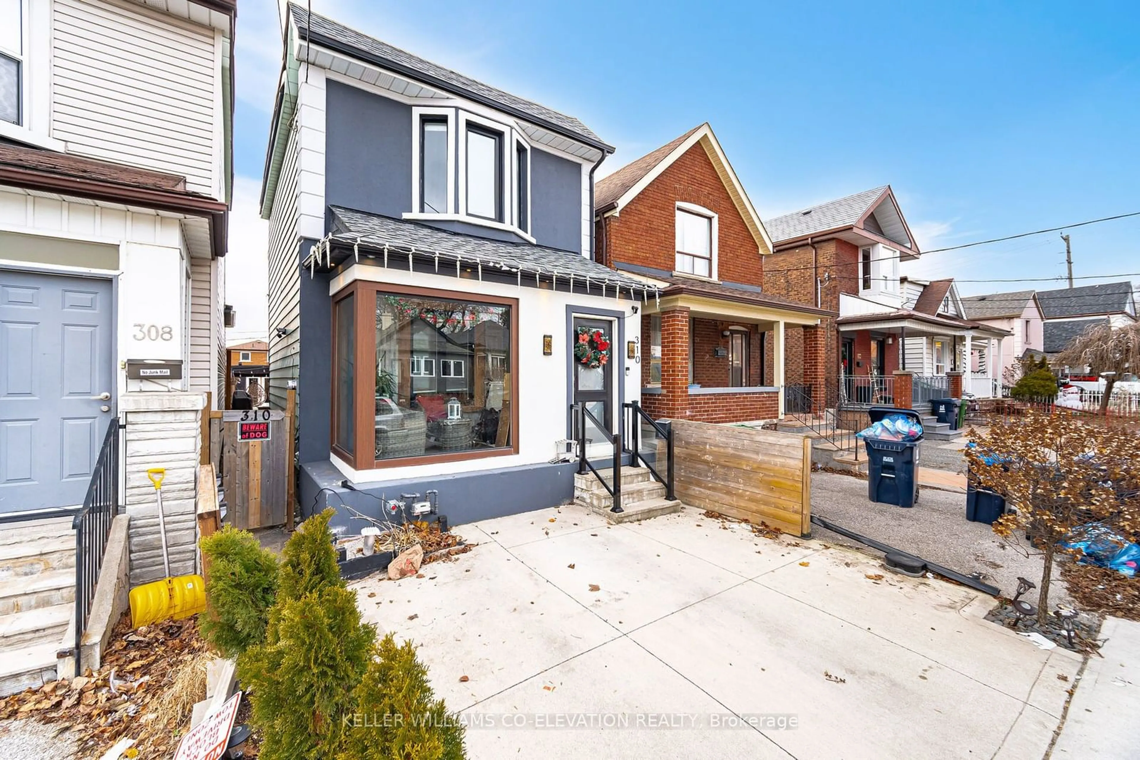 Home with brick exterior material, street for 310 Silverthorn Ave, Toronto Ontario M6N 3K6