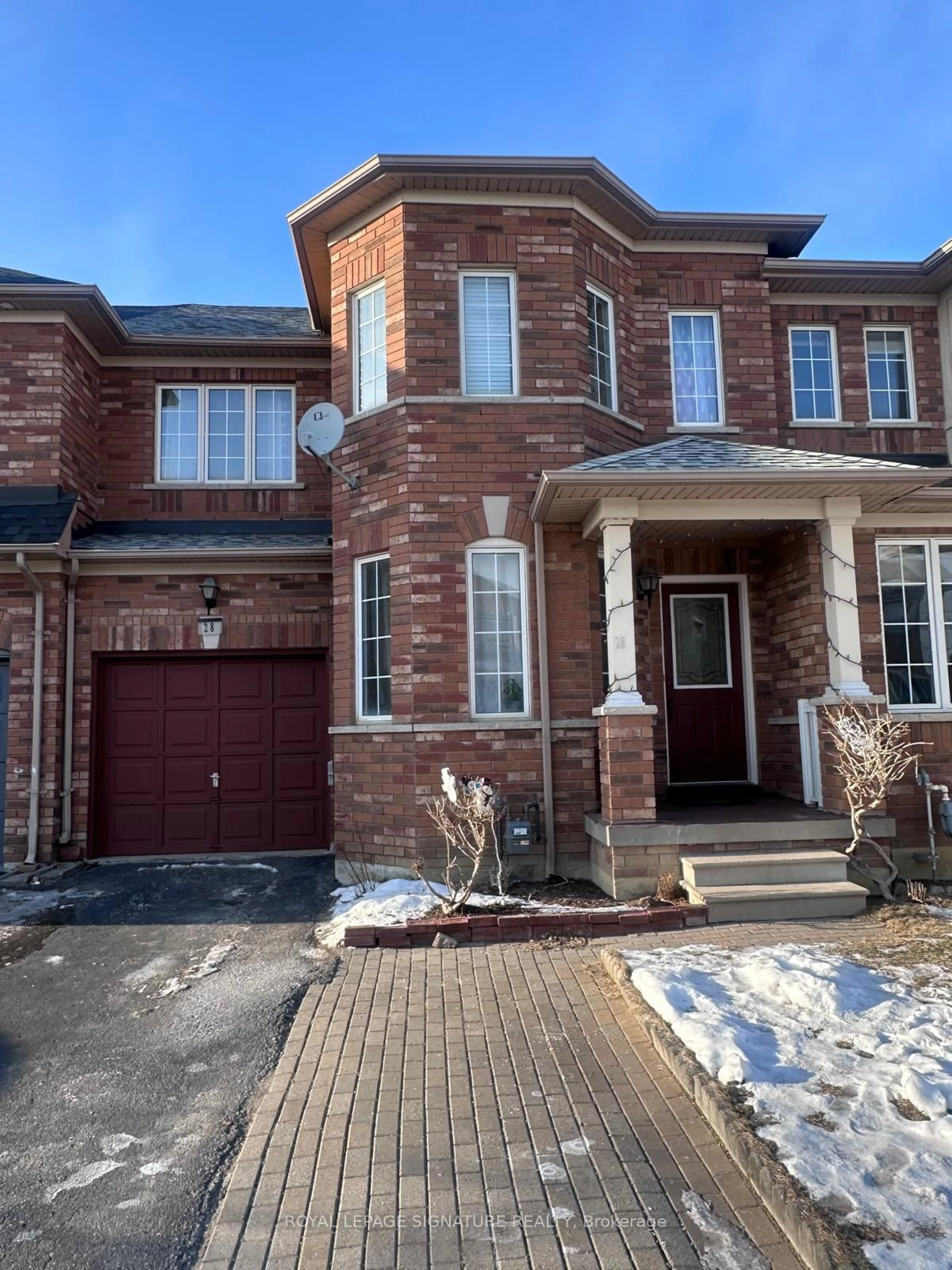 Home with brick exterior material, street for 28 Pompano Pl, Brampton Ontario L6P 1N5