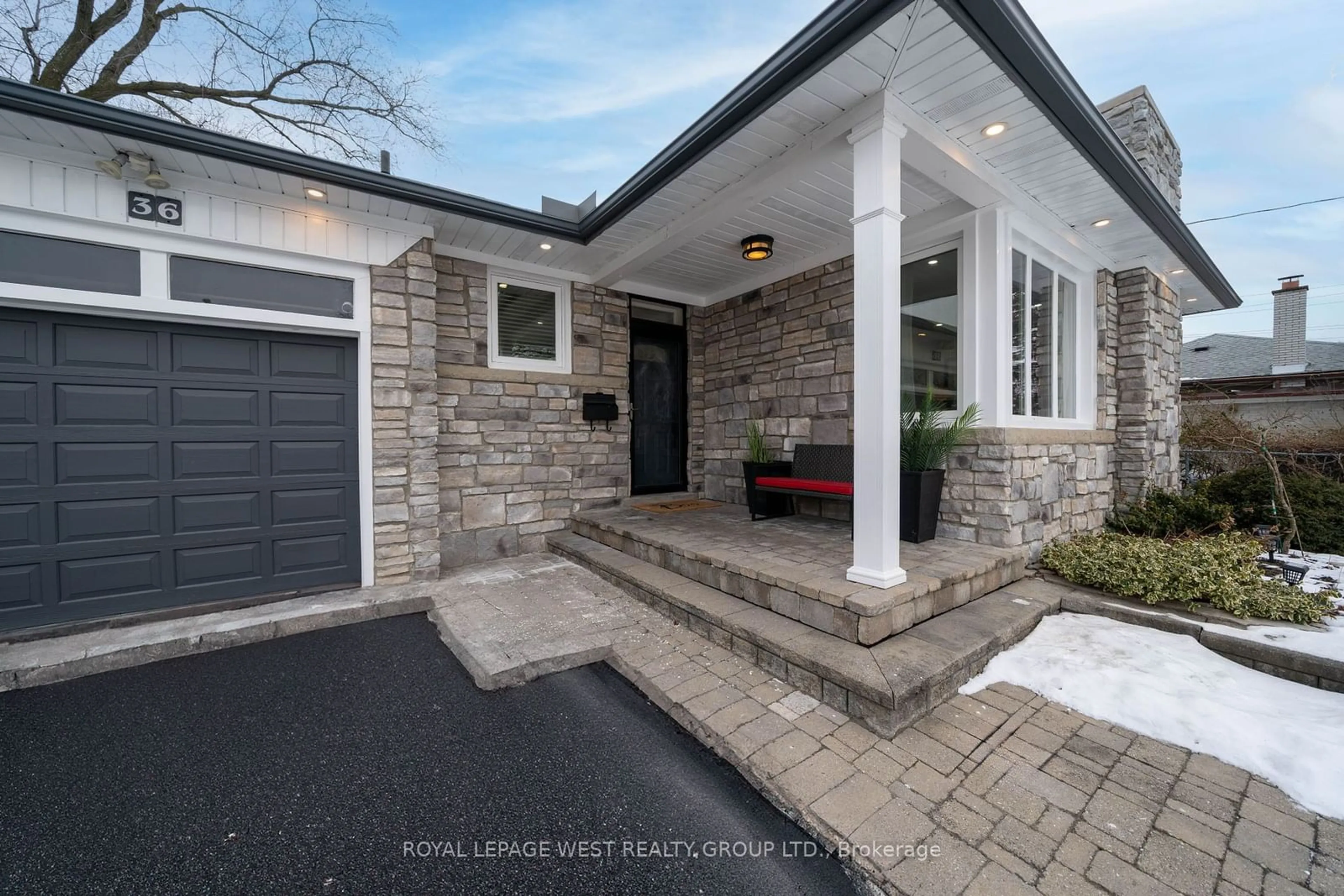 Home with brick exterior material, street for 36 Tunbridge Cres, Toronto Ontario M9C 3L6