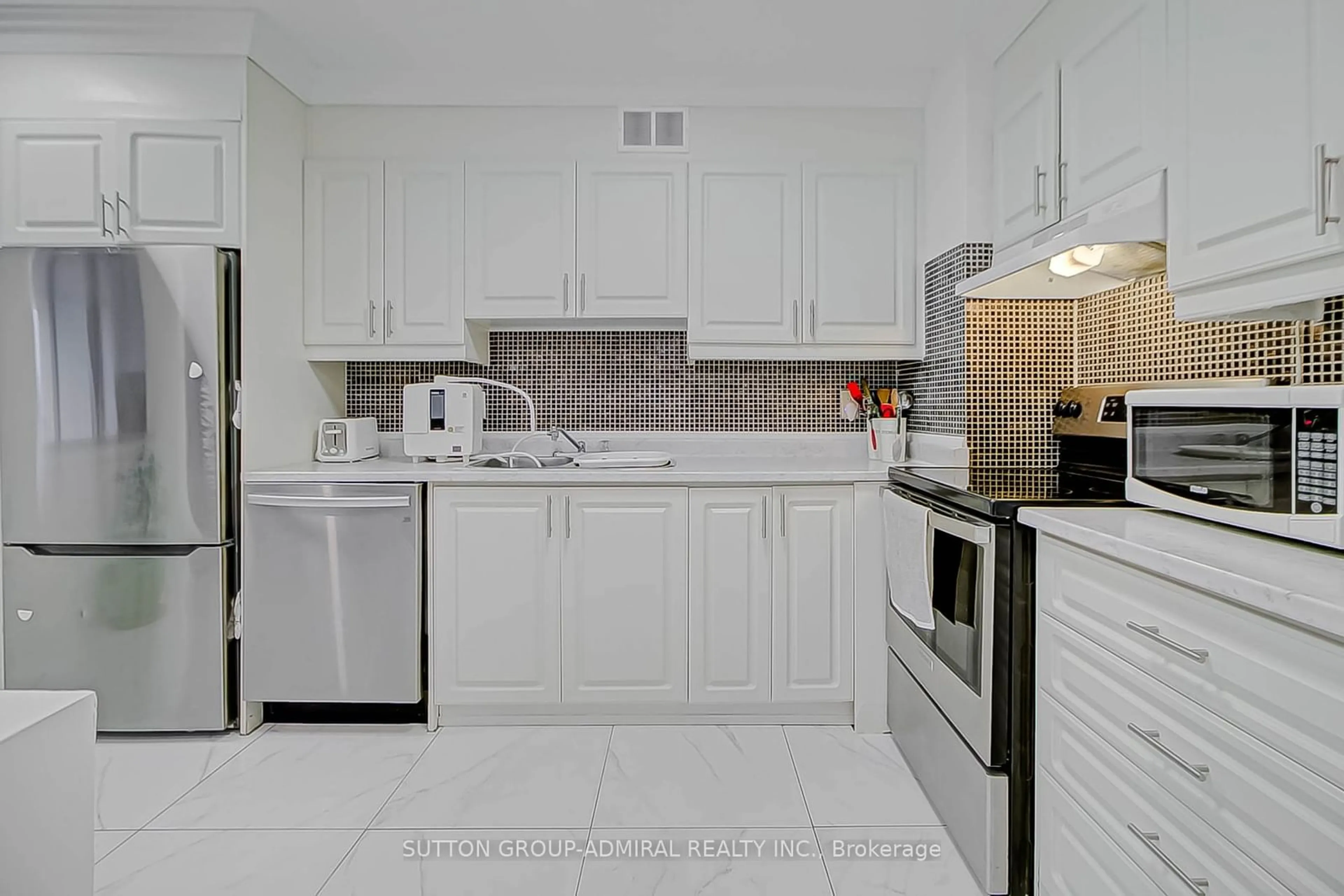 Standard kitchen, ceramic/tile floor for 19 Four Winds Dr #608, Toronto Ontario M3J 2S9