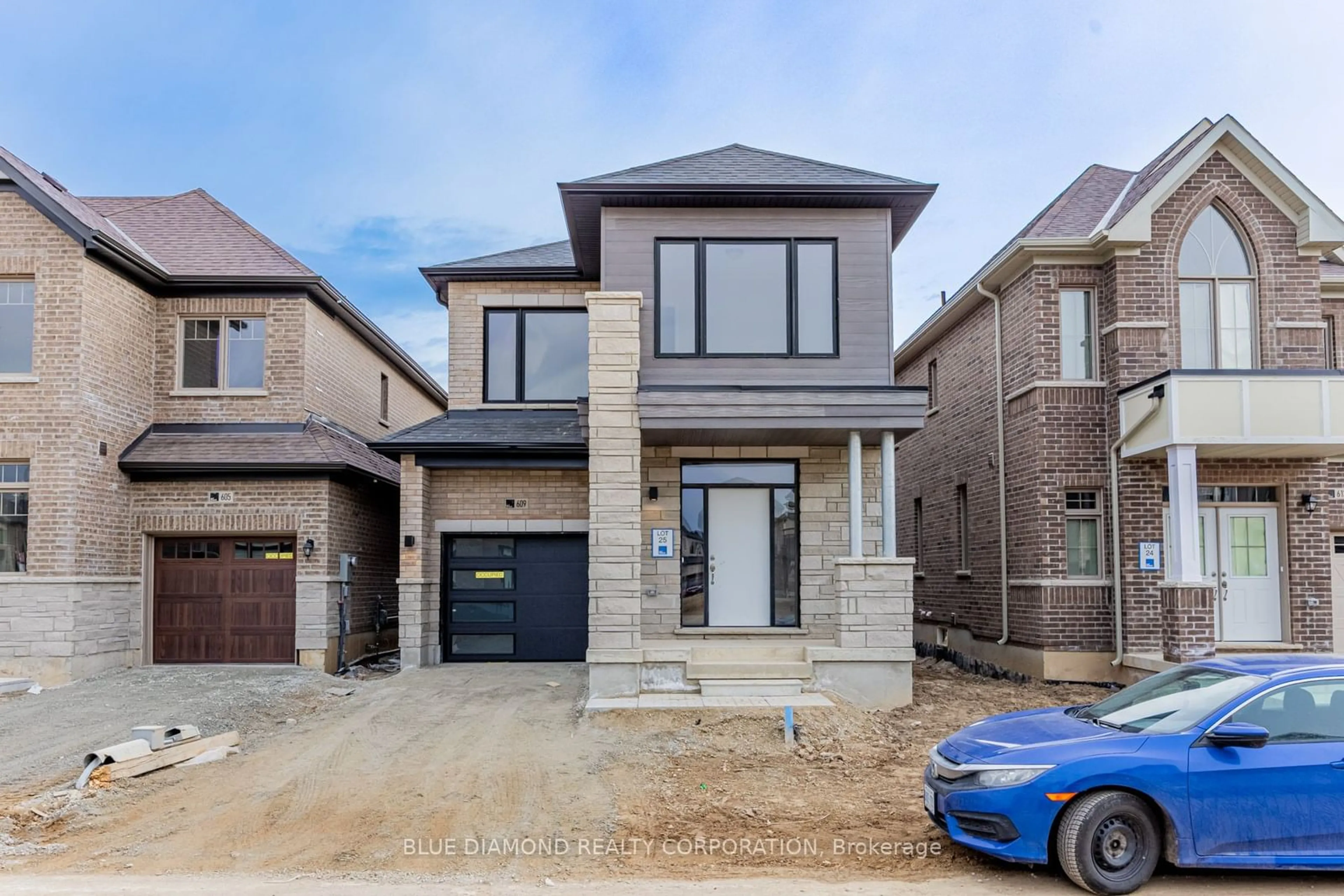 Home with brick exterior material, street for 609 FULLUM LANDING, Milton Ontario L9E 1V1