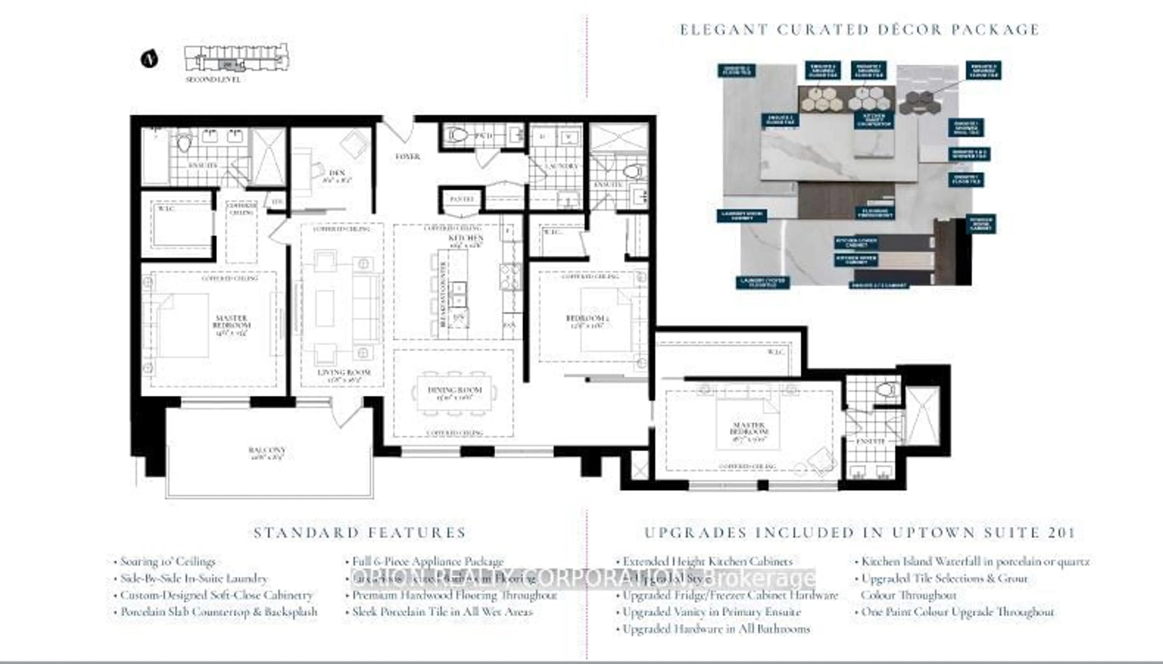 Floor plan for 123 Maurice Dr #201, Oakville Ontario L6K 2W6