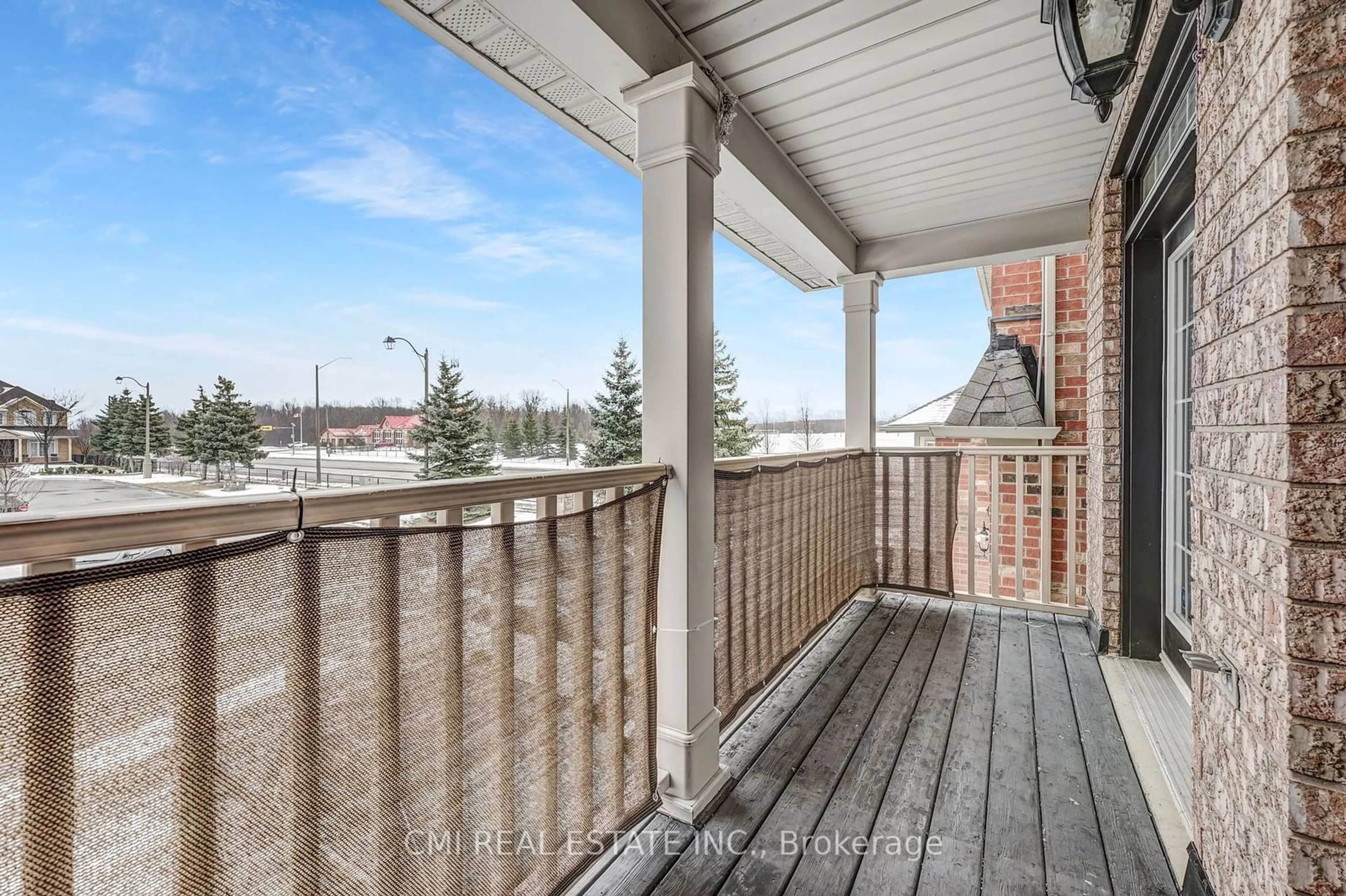 Balcony in the apartment, unknown for 54 Rockstep Crt, Brampton Ontario L6R 3H5