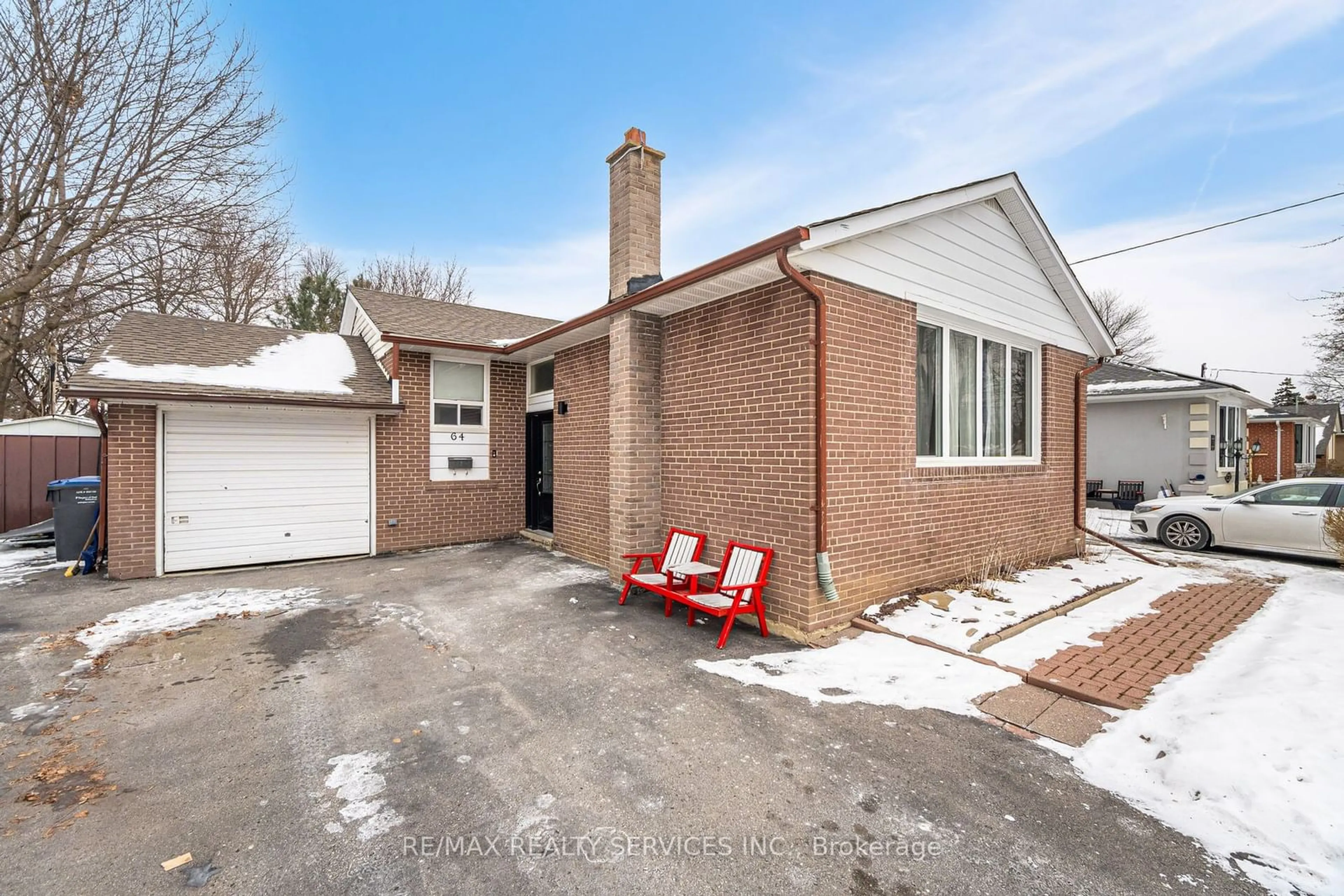 Home with brick exterior material, street for 64 Kimbark Dr, Brampton Ontario L6X 2A4