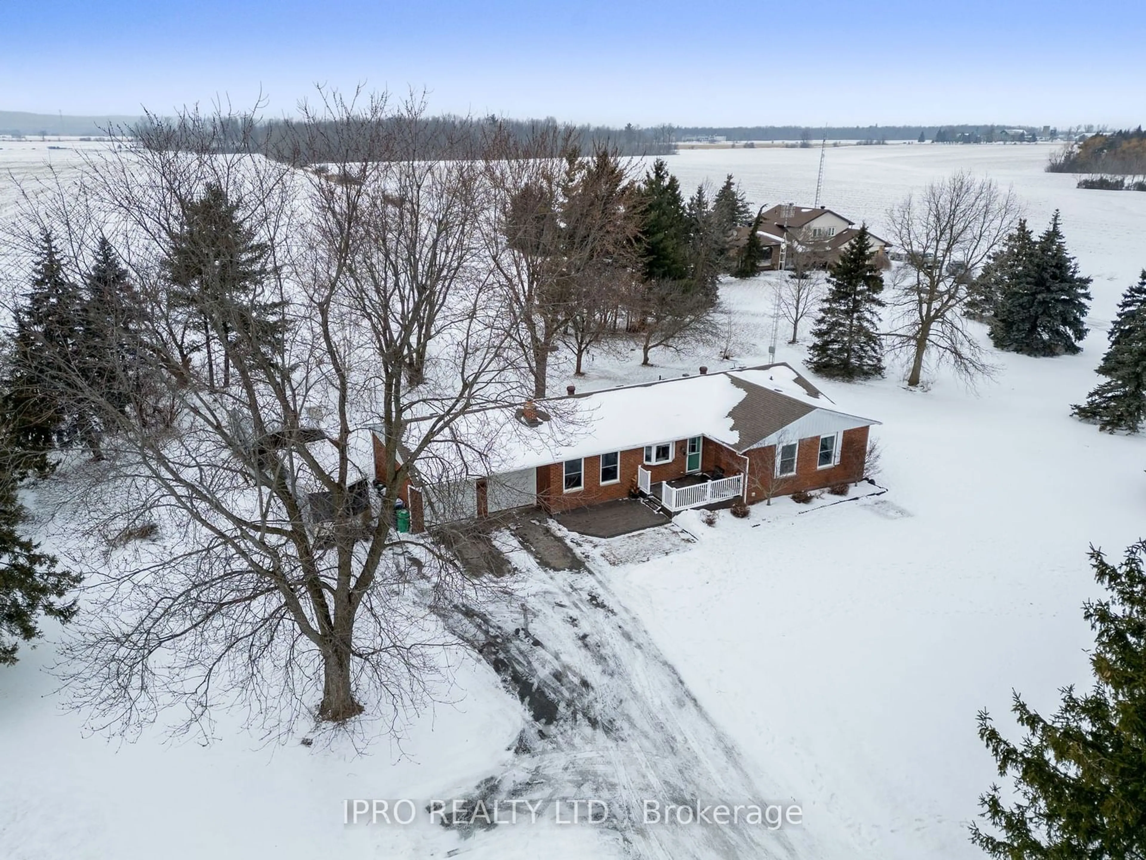 A pic from outside/outdoor area/front of a property/back of a property/a pic from drone, water/lake/river/ocean view for 738 Old School Rd, Caledon Ontario L7C 0V6