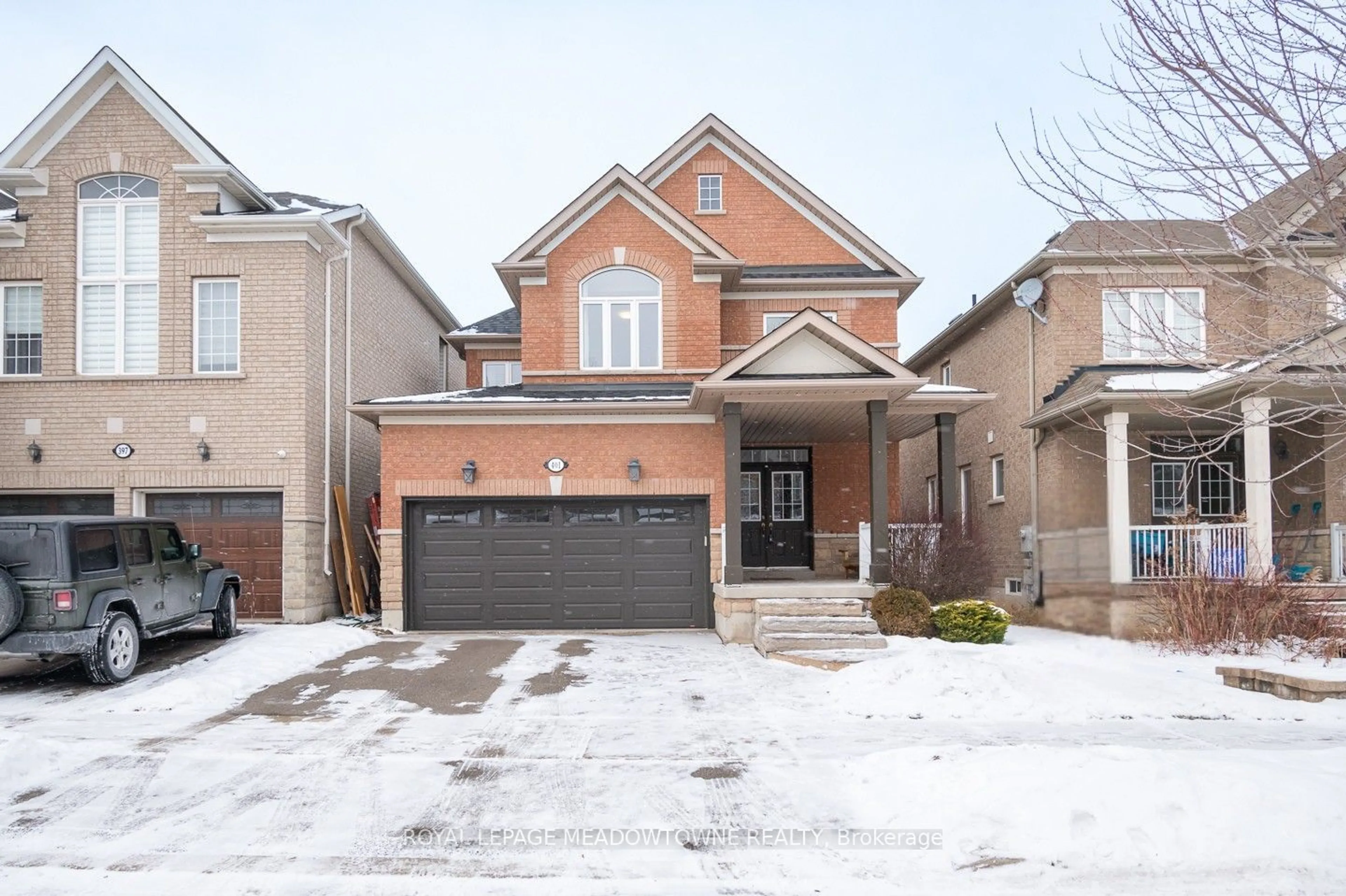 Home with brick exterior material, street for 401 Black Dr, Milton Ontario L9T 6R8