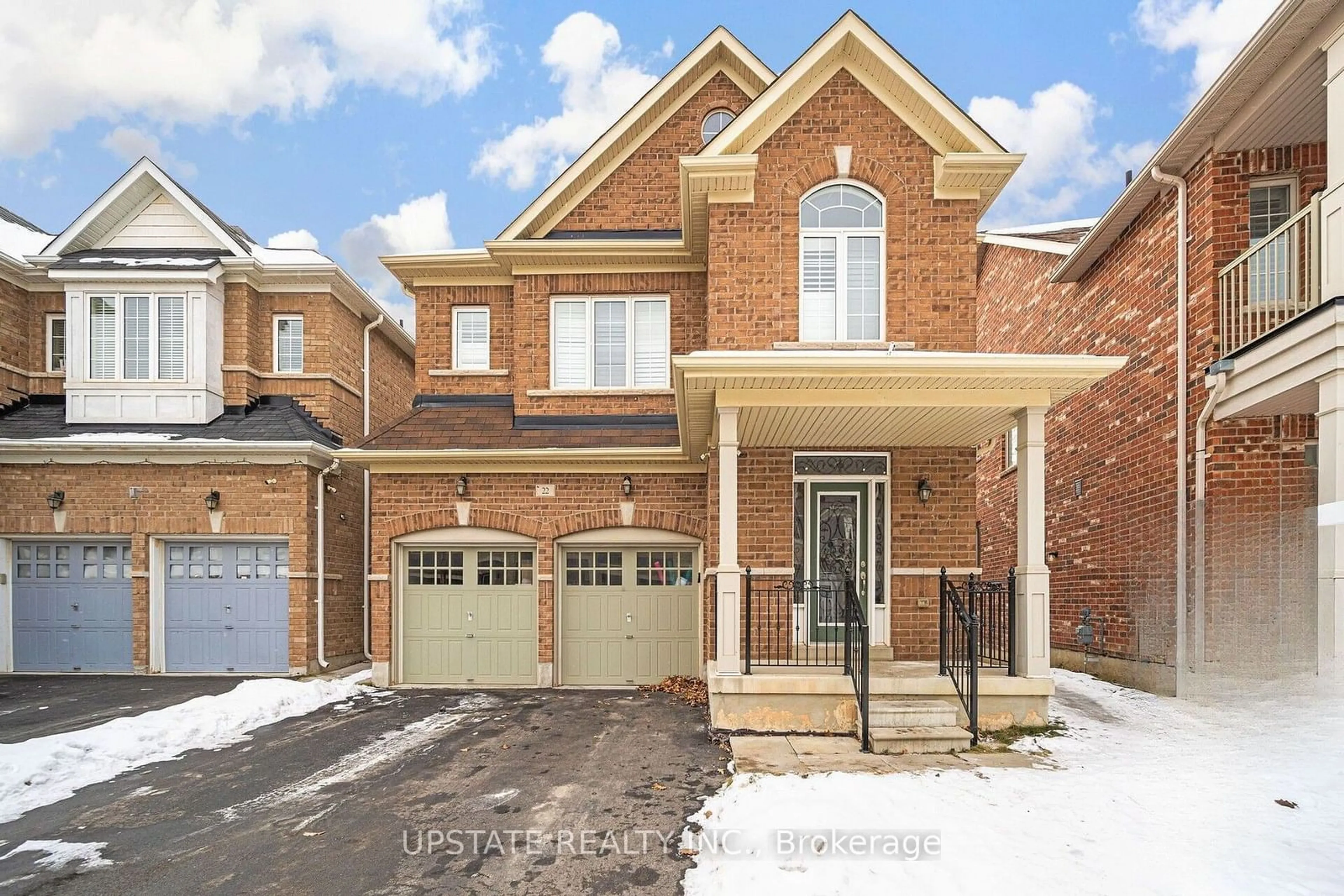 Home with brick exterior material, street for 22 Allegro Dr, Brampton Ontario L6Y 5Y7