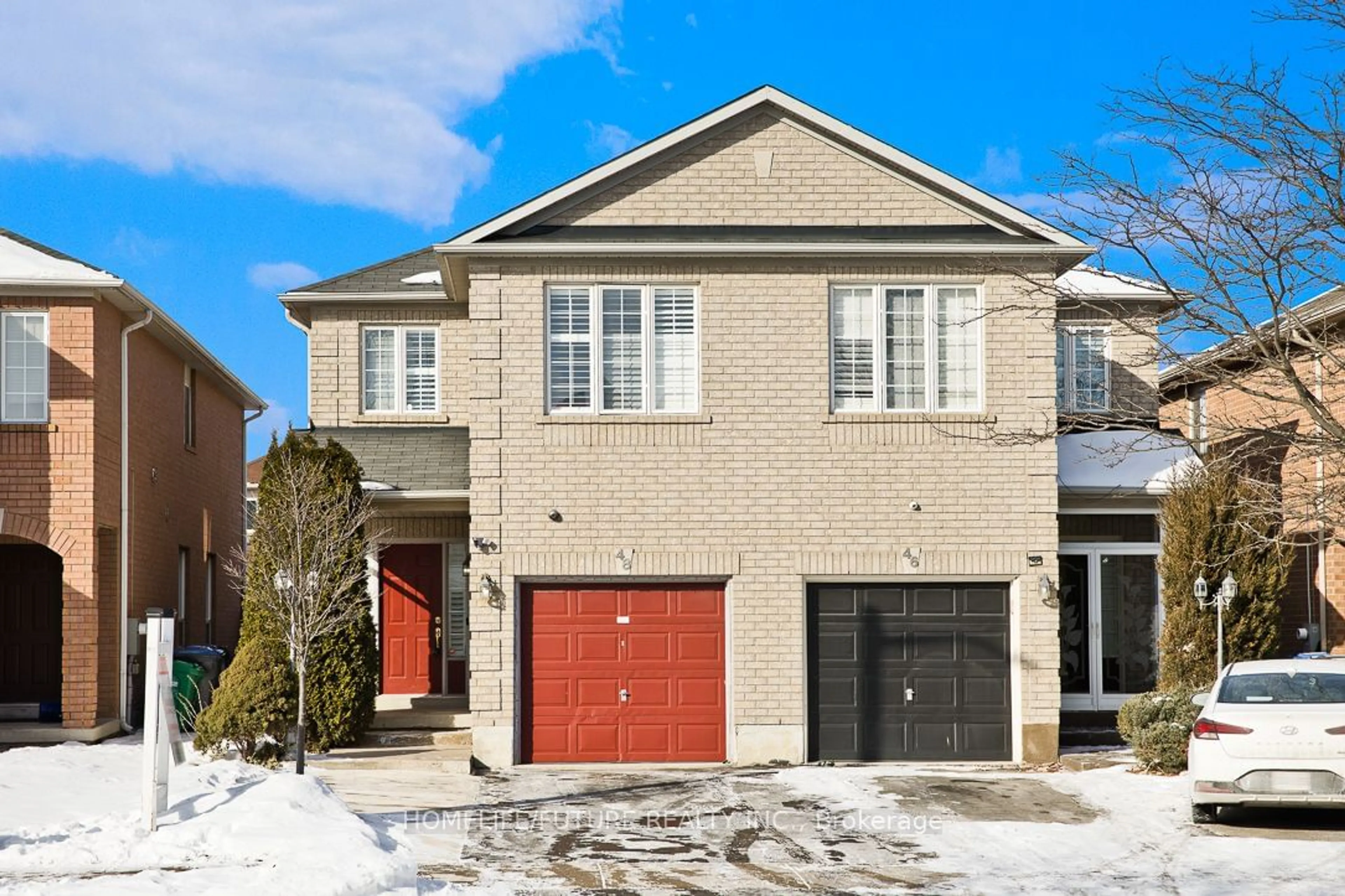 Home with brick exterior material, street for 48 Roadmaster Lane, Brampton Ontario L7A 3A7