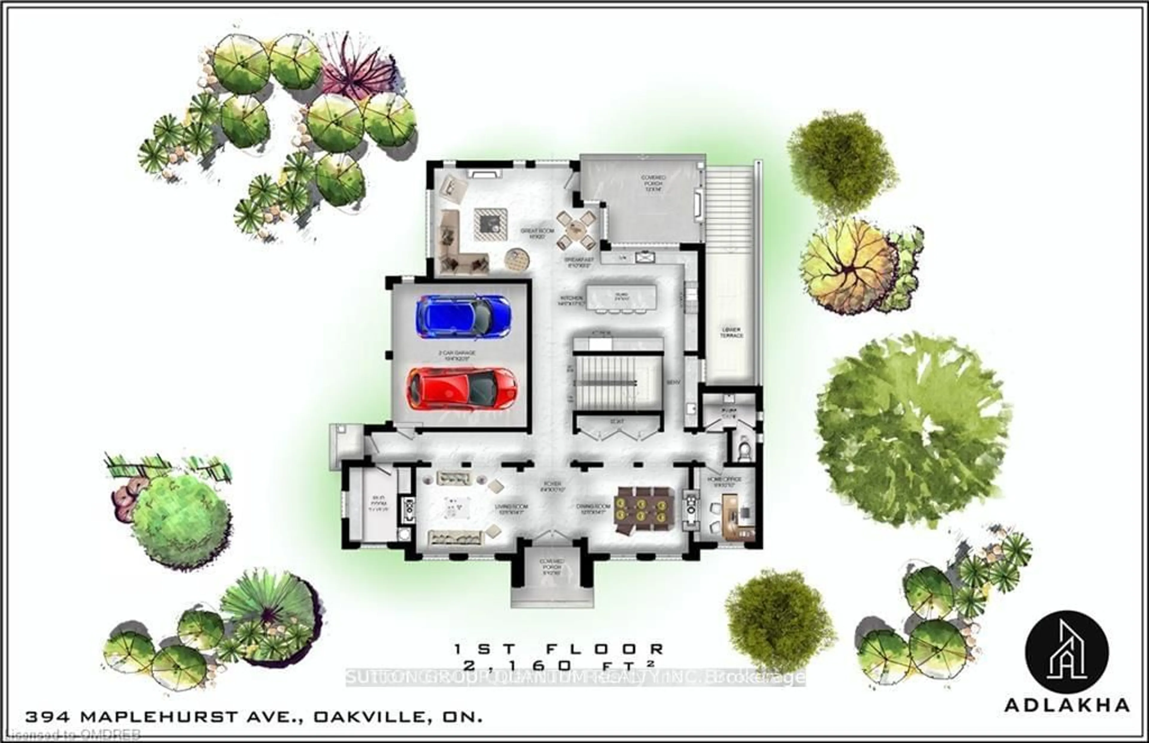 Floor plan for 394 Maplehurst Ave, Oakville Ontario L6L 4Y6