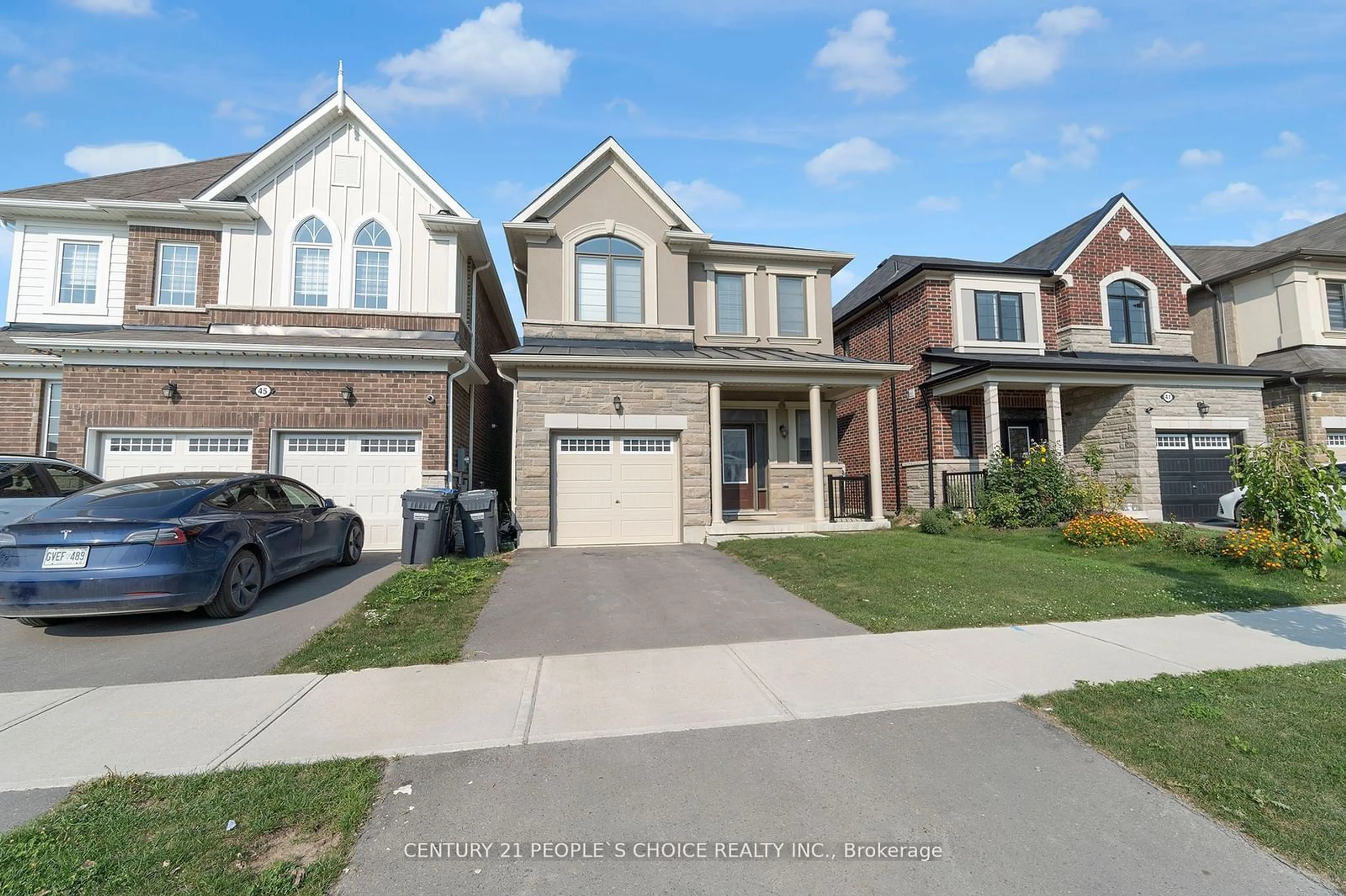 Home with brick exterior material, street for 43 Speckled Alder St, Caledon Ontario L7C 4J1