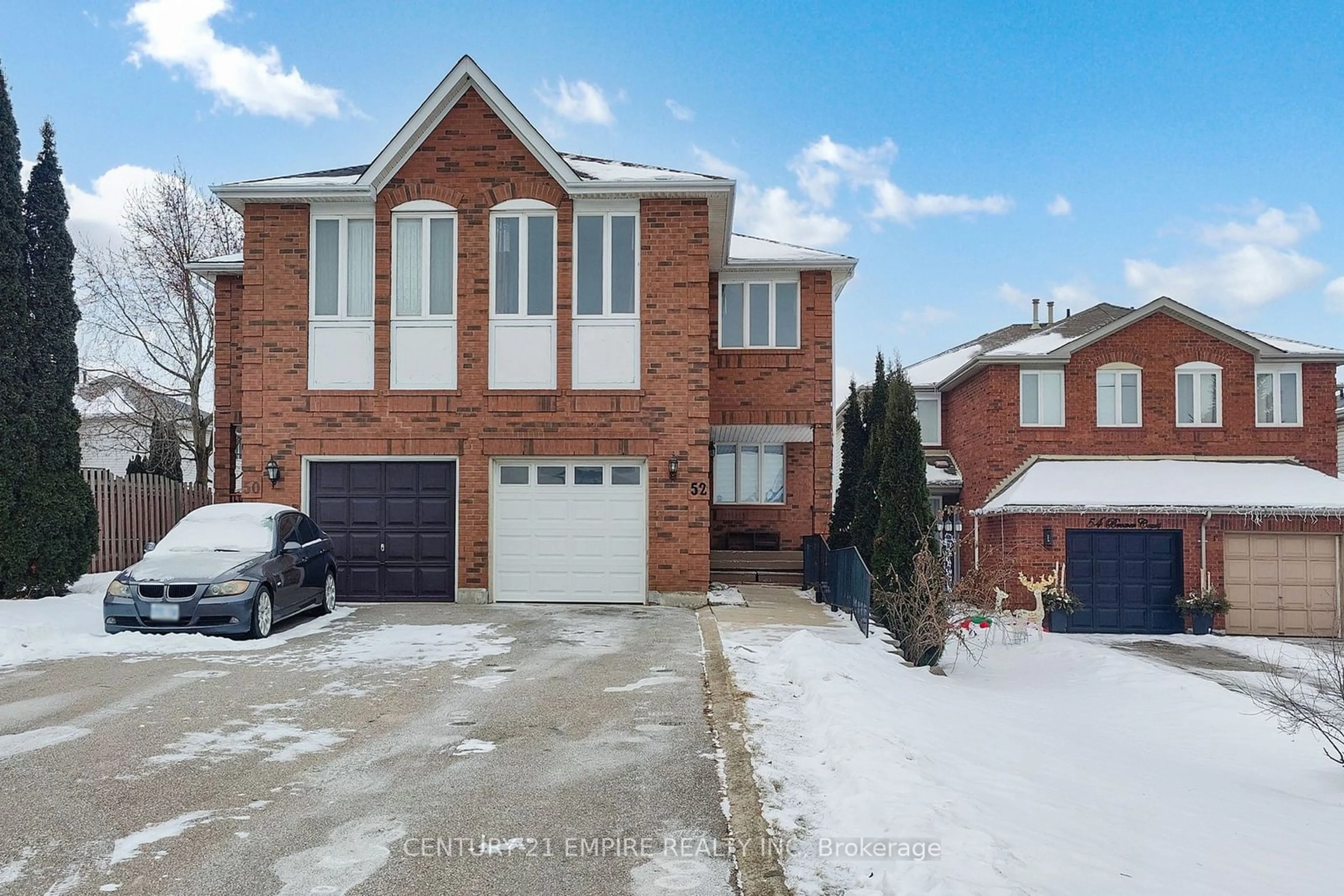 Home with brick exterior material, street for 52 Brower Crt, Brampton Ontario L6Z 4S6