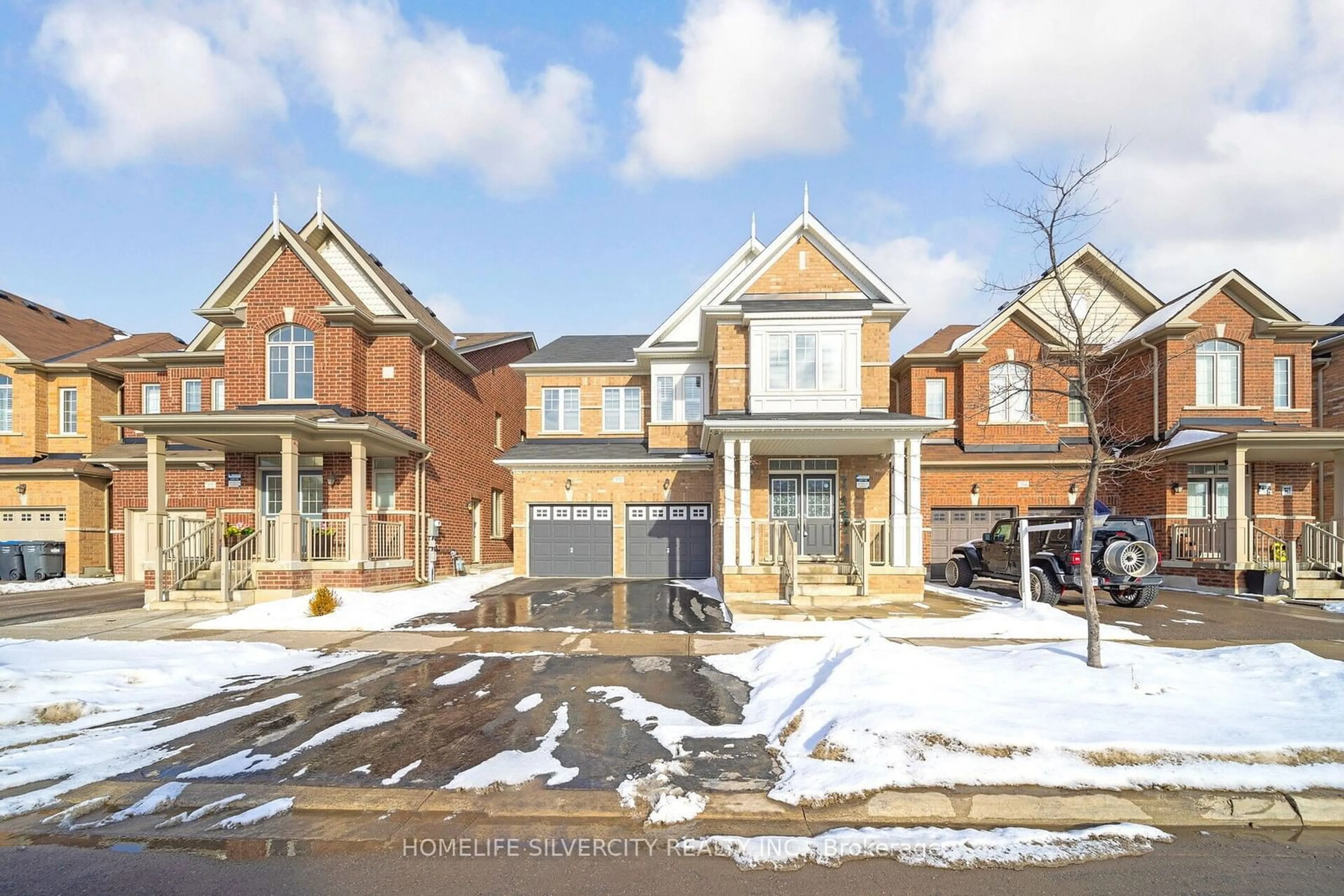 Home with brick exterior material, street for 373 Robert Parkinson Dr, Brampton Ontario L7A 4B8