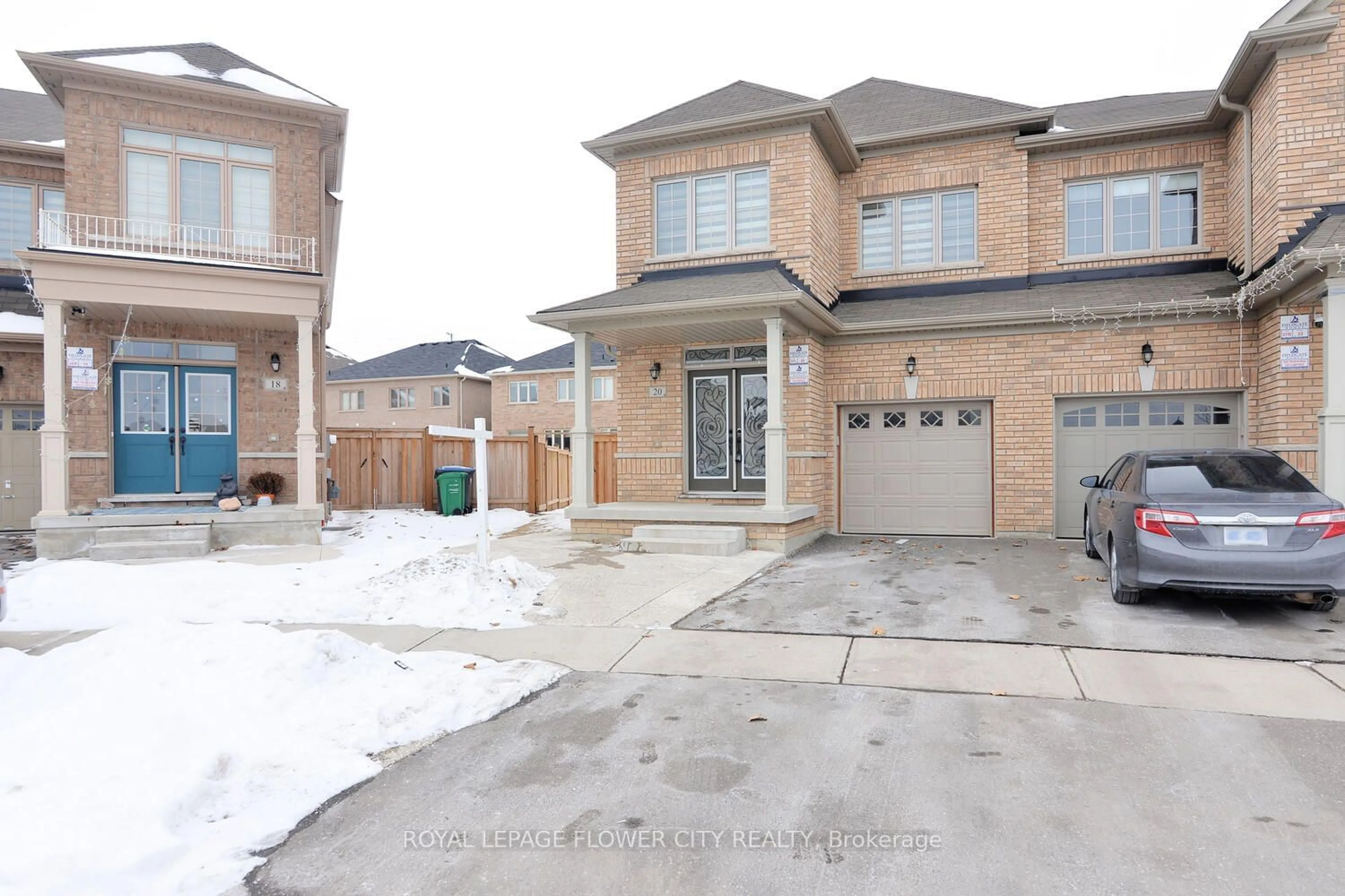 Home with brick exterior material, street for 20 Brent Stephens Way, Brampton Ontario L7A 5B6