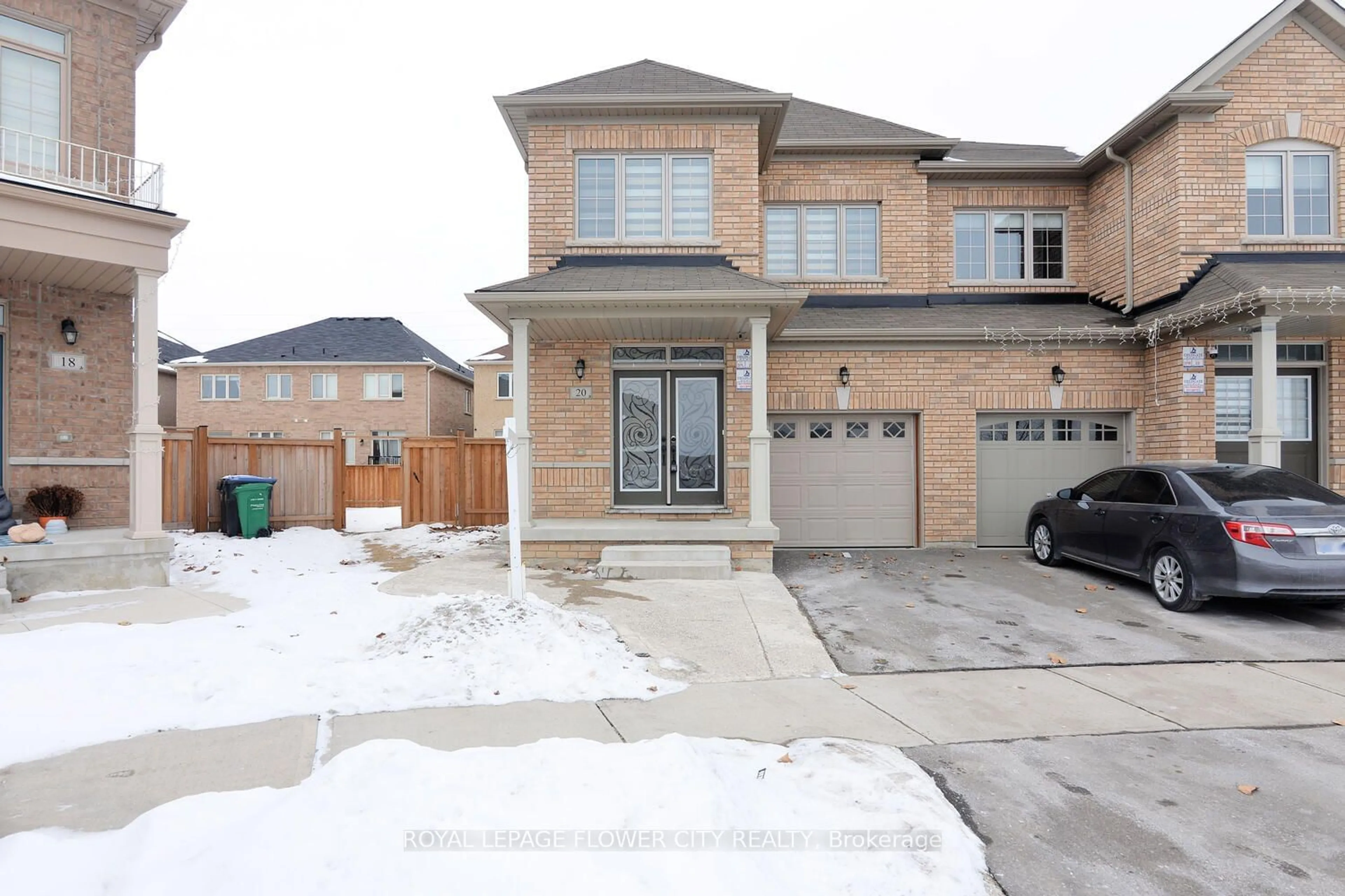 Home with brick exterior material, street for 20 Brent Stephens Way, Brampton Ontario L7A 5B6