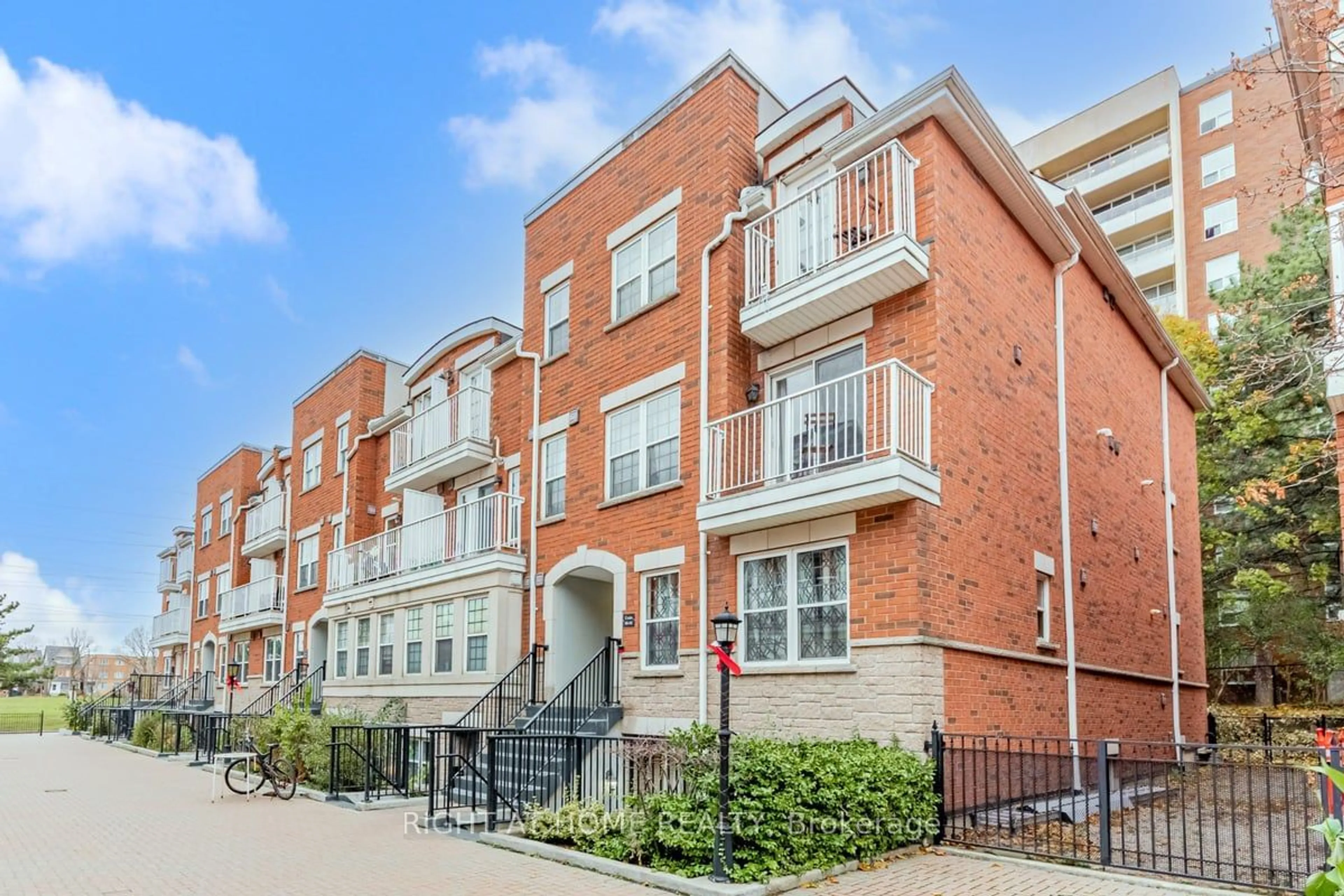 Home with brick exterior material, street for 37 Four Winds Dr #85, Toronto Ontario M3J 1K7