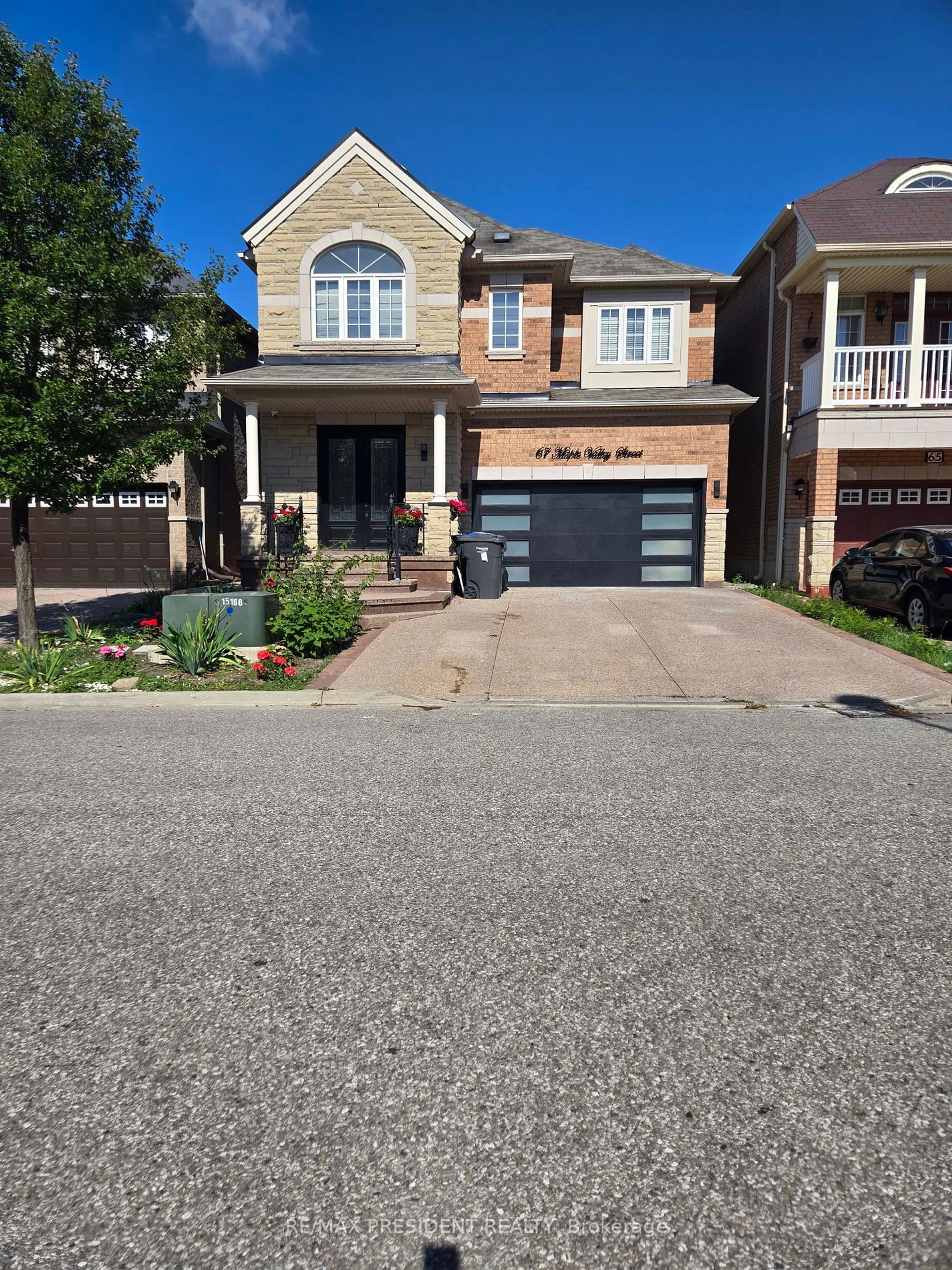 Home with brick exterior material, street for 67 Maple Valley St, Brampton Ontario L6P 2H3