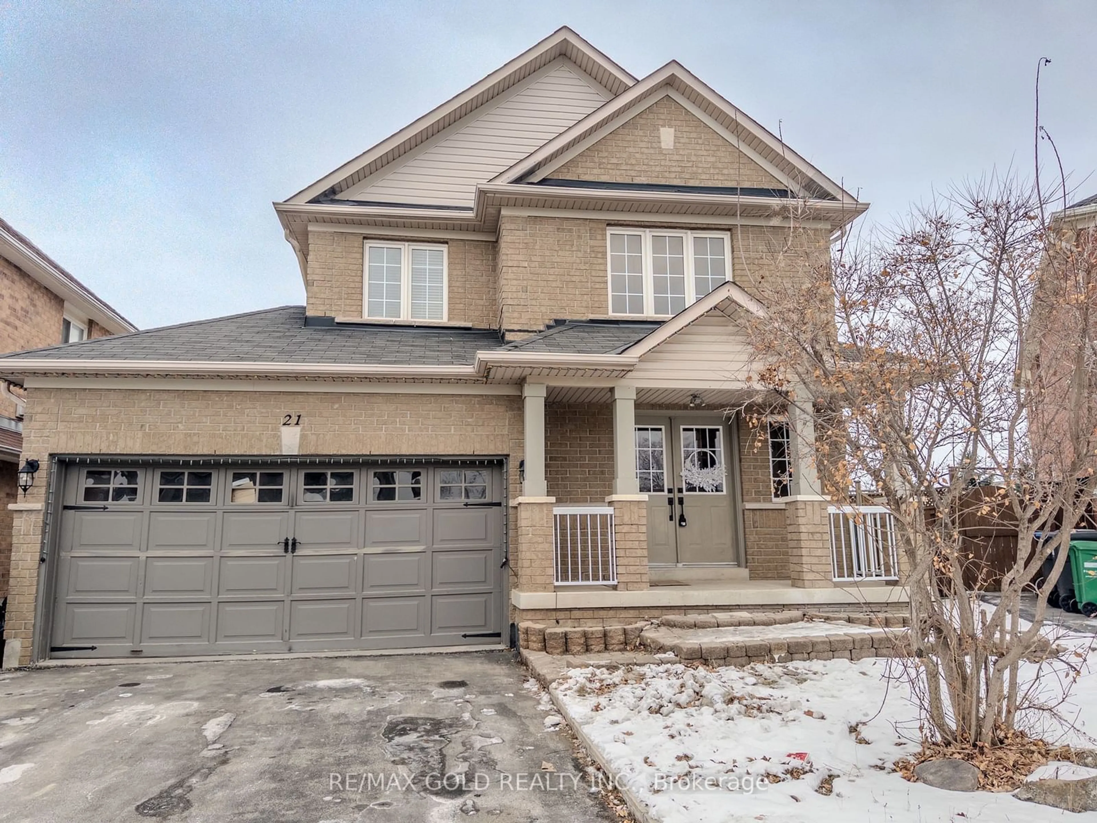 Home with brick exterior material, street for 21 Milkweed Cres, Brampton Ontario L7A 2G5