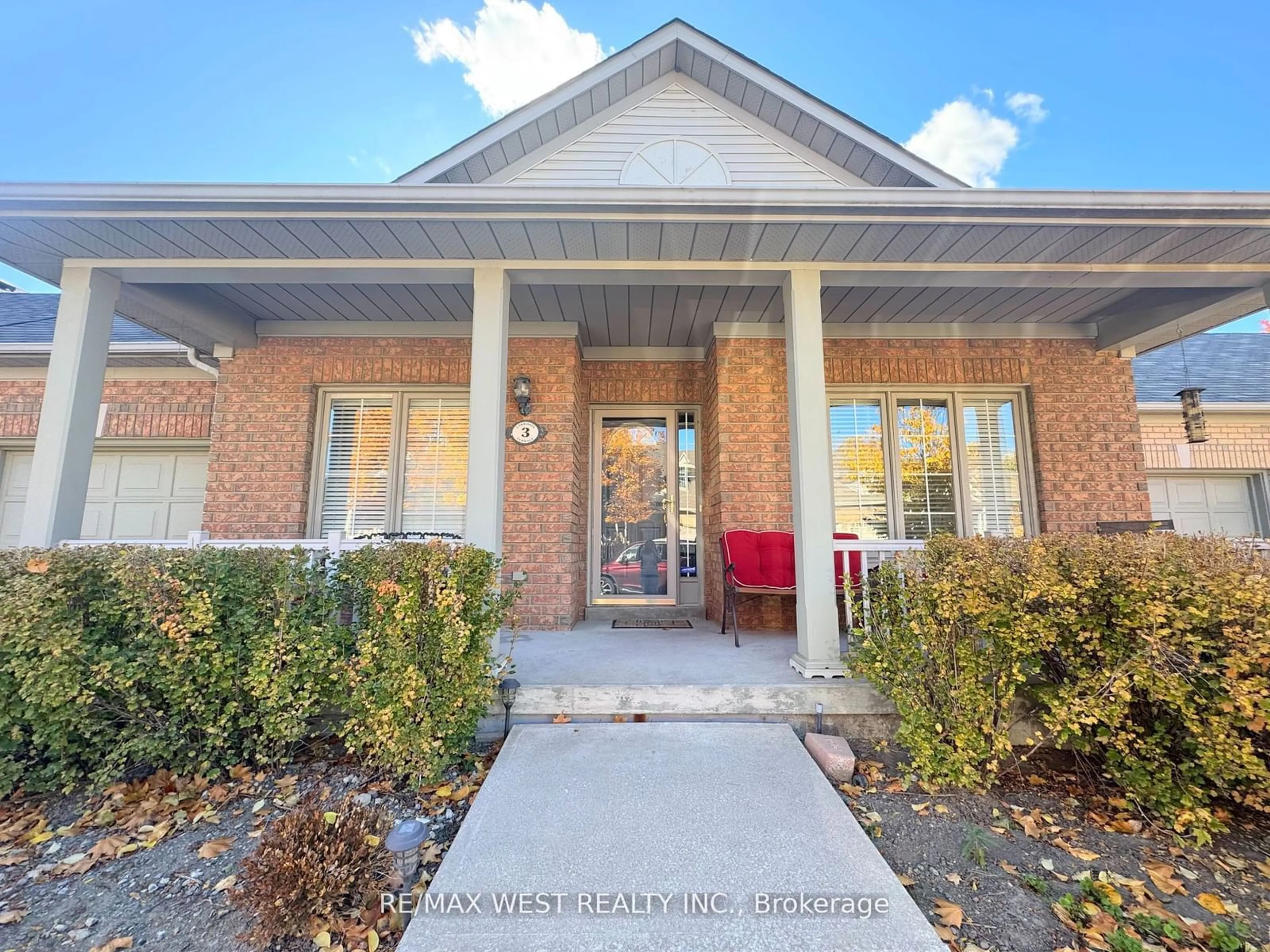 Home with brick exterior material, street for 3 Larkdale Terr #2, Brampton Ontario L6R 1W5