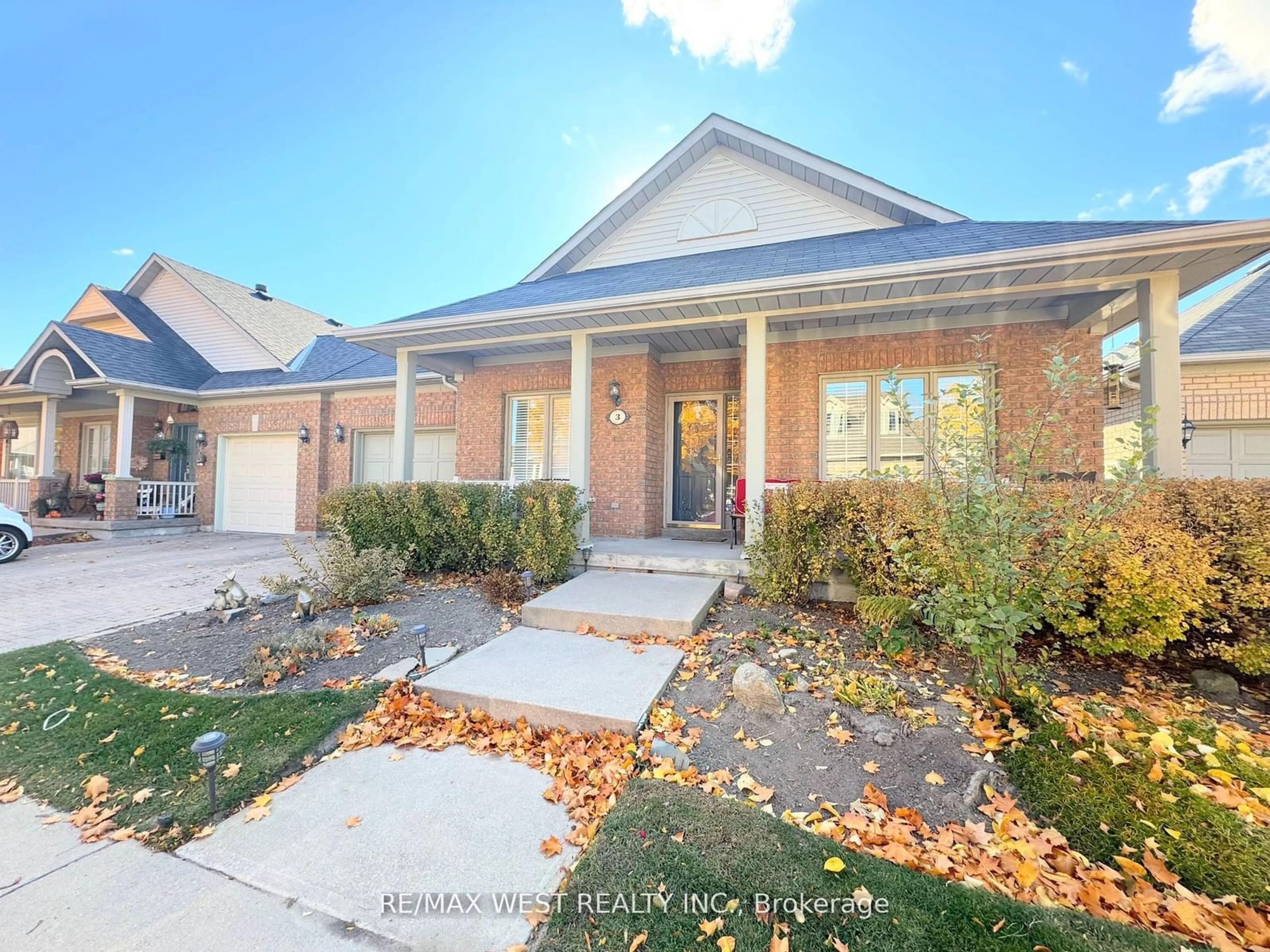 Home with brick exterior material, street for 3 Larkdale Terr #2, Brampton Ontario L6R 1W5