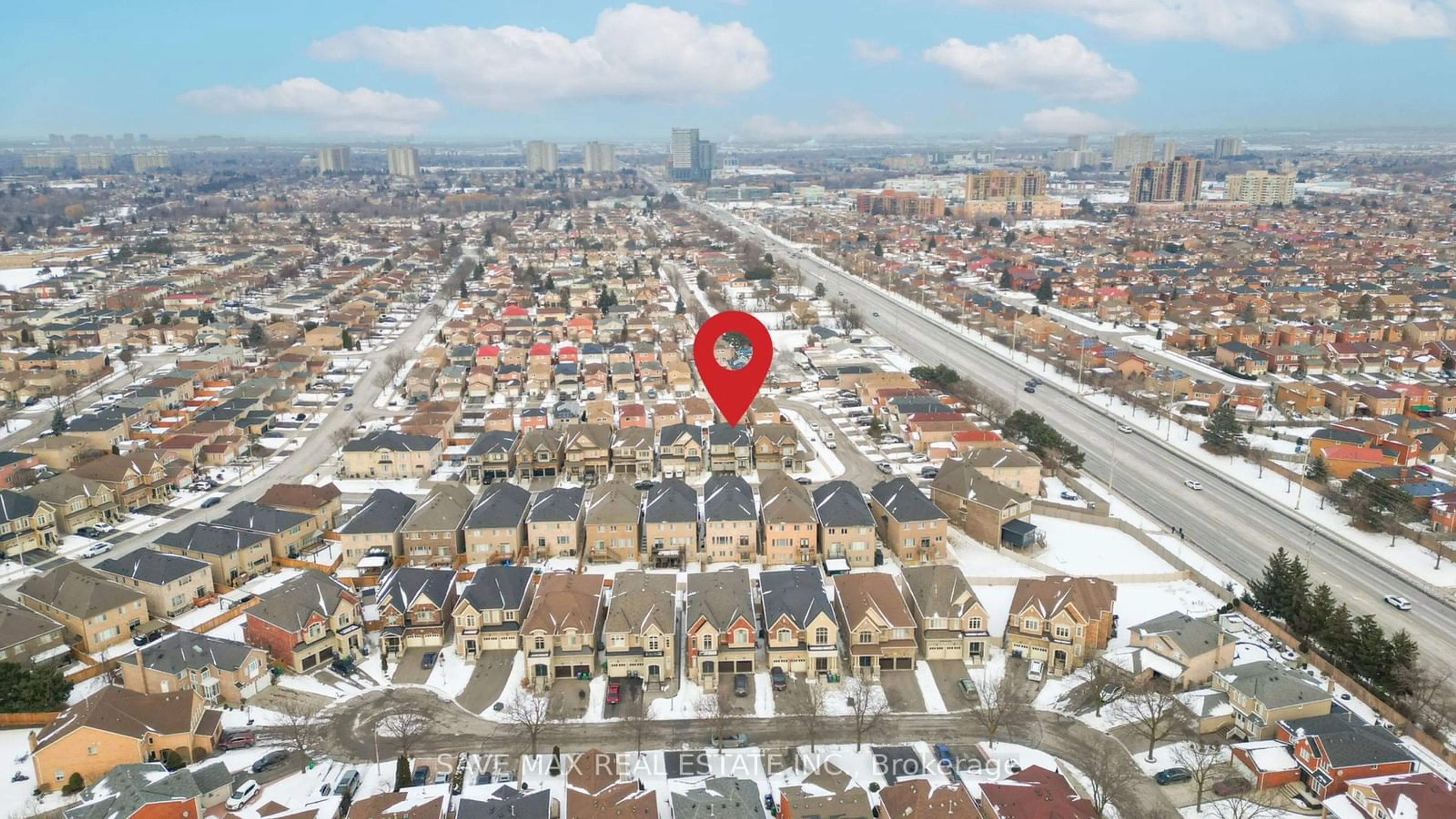 Picture of a map for 23 HENDRICKS Cres, Brampton Ontario L6Y 4L2