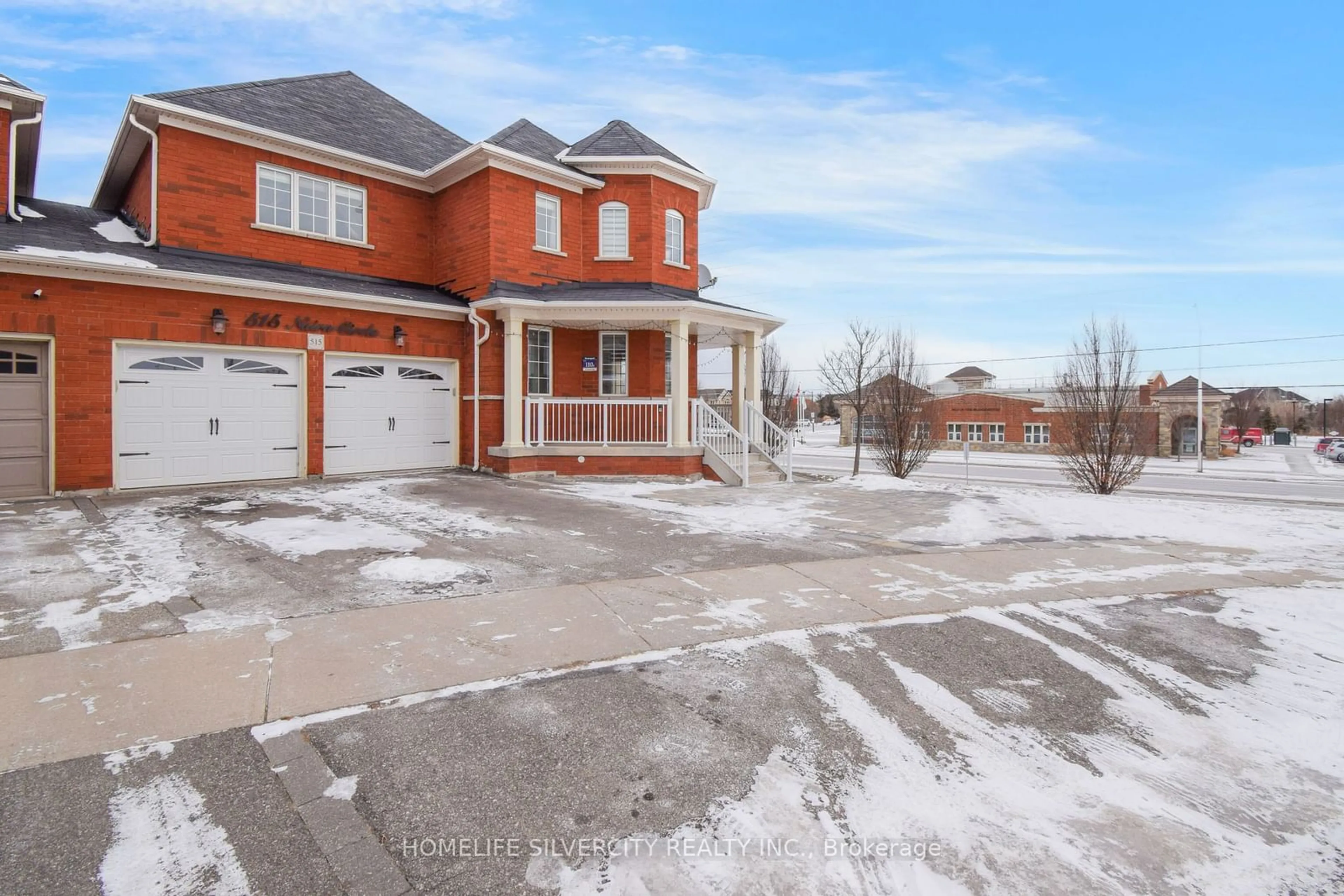 A pic from outside/outdoor area/front of a property/back of a property/a pic from drone, street for 515 Nairn Circ, Milton Ontario L9T 8A8