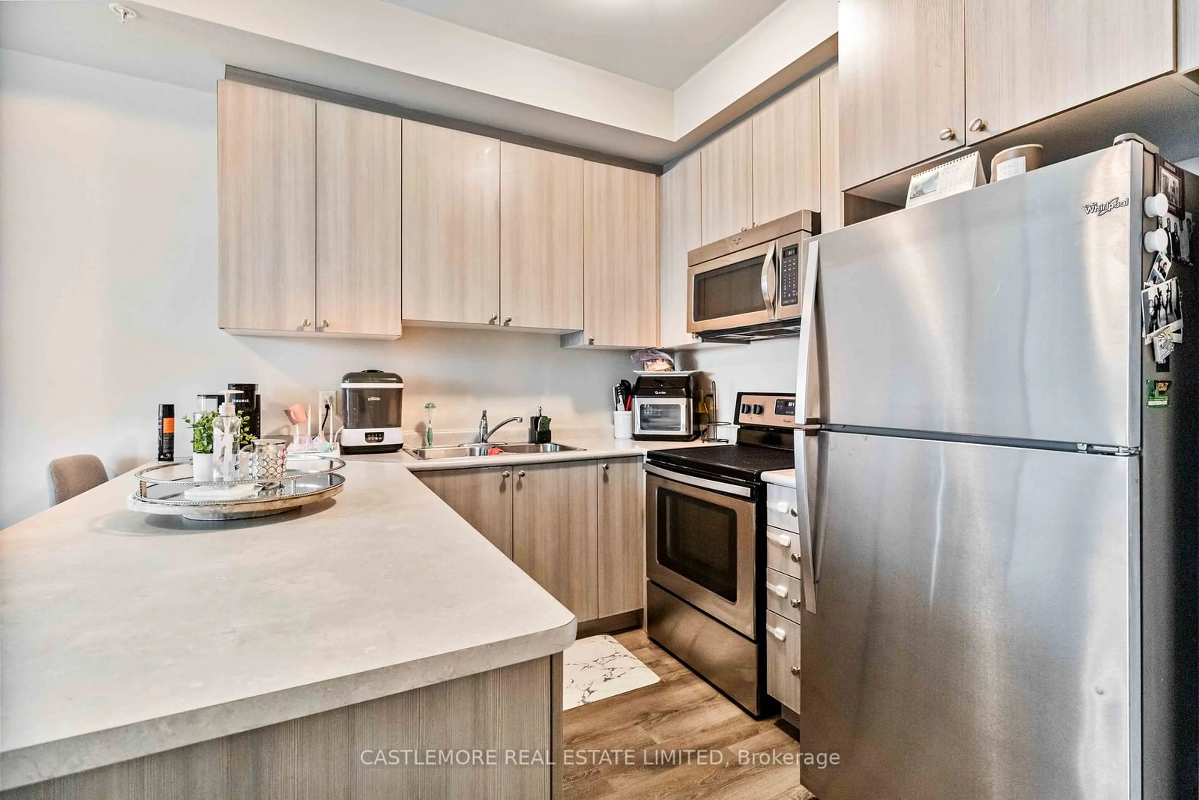 Standard kitchen, unknown for 55 Yorkland Blvd #204, Brampton Ontario L6P 4K9