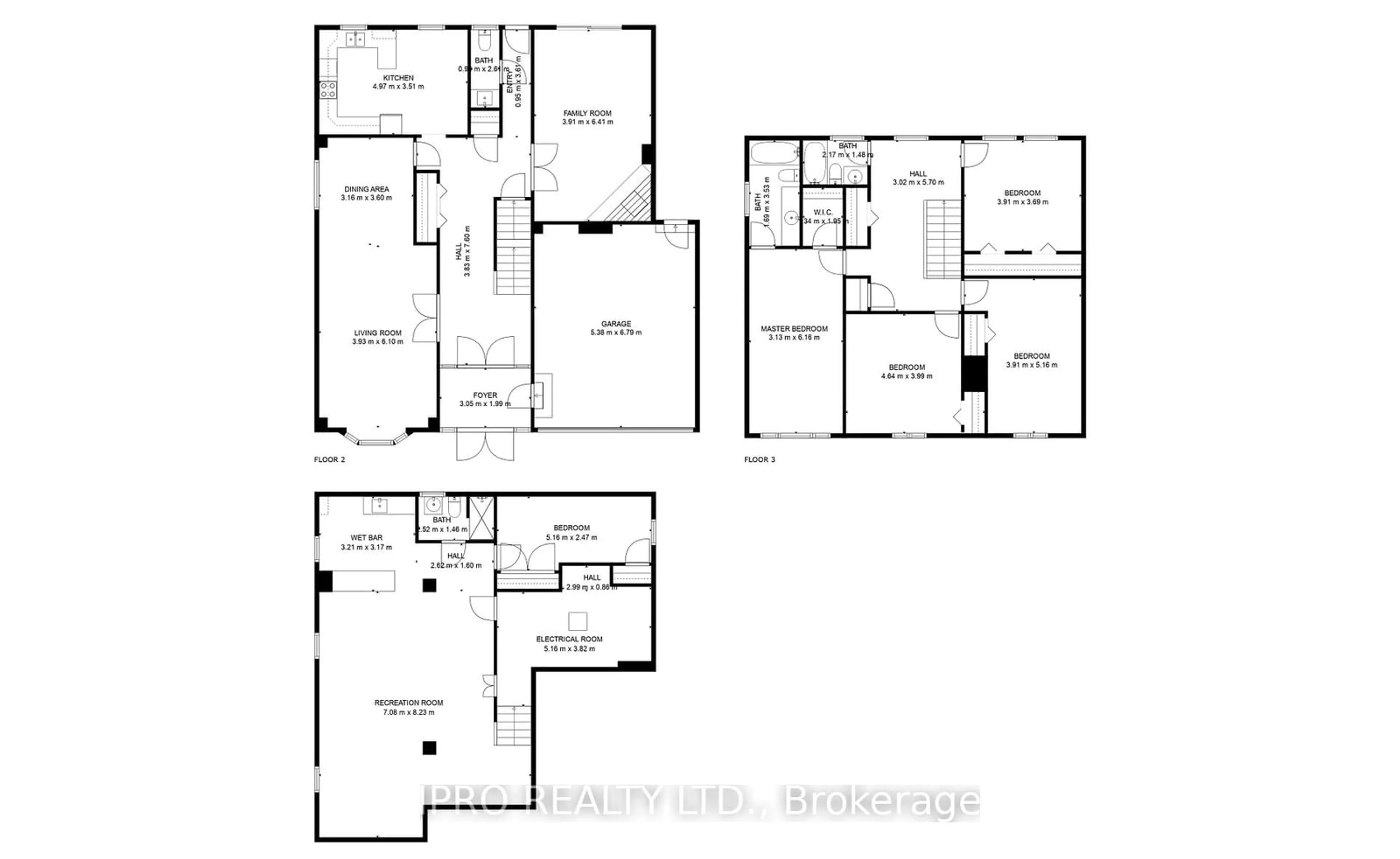 Floor plan for 2326 Kenbarb Rd, Mississauga Ontario L5B 2E8