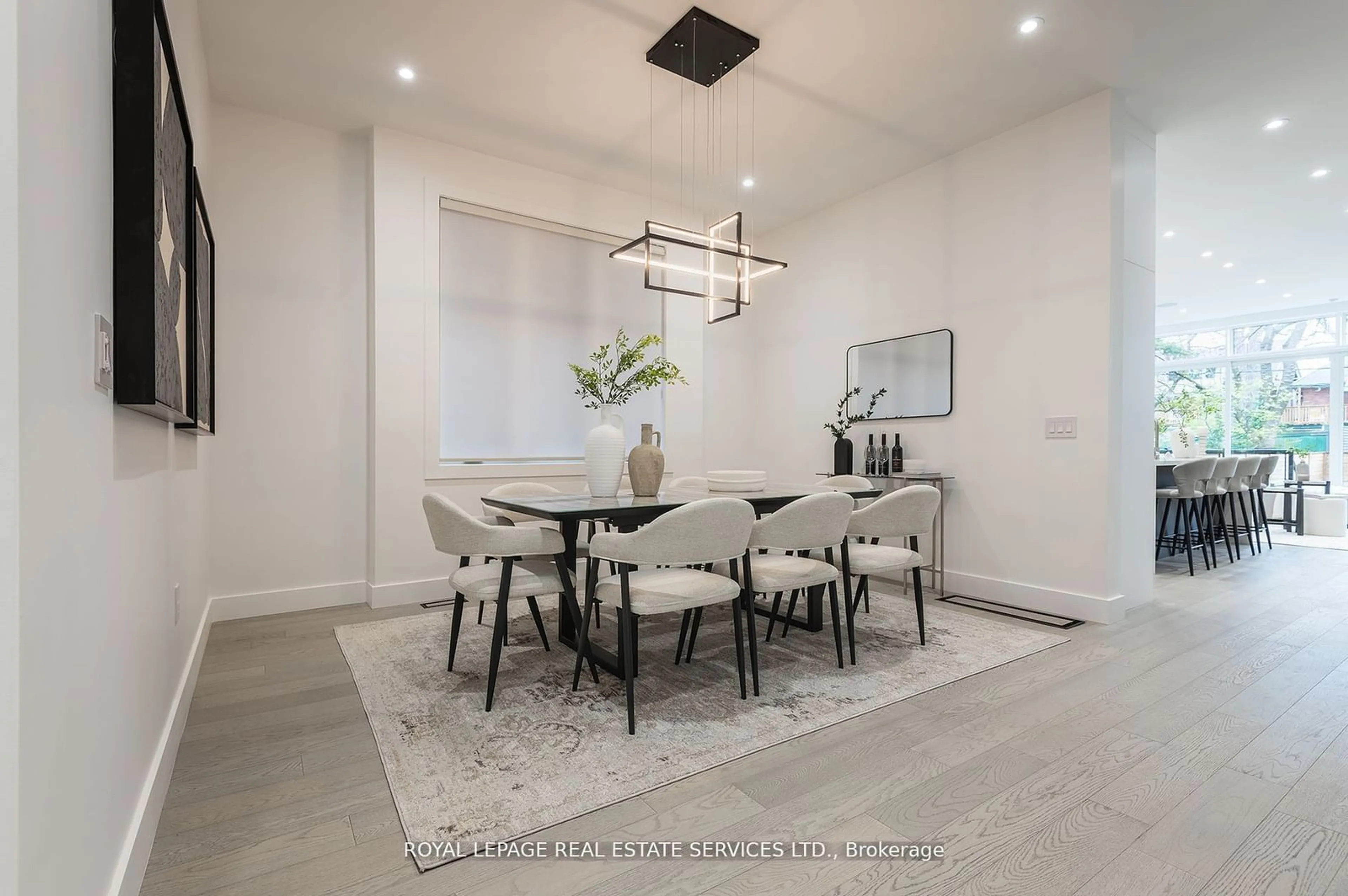 Dining room, ceramic/tile floor for 241B Evelyn Ave, Toronto Ontario M6P 2Z8