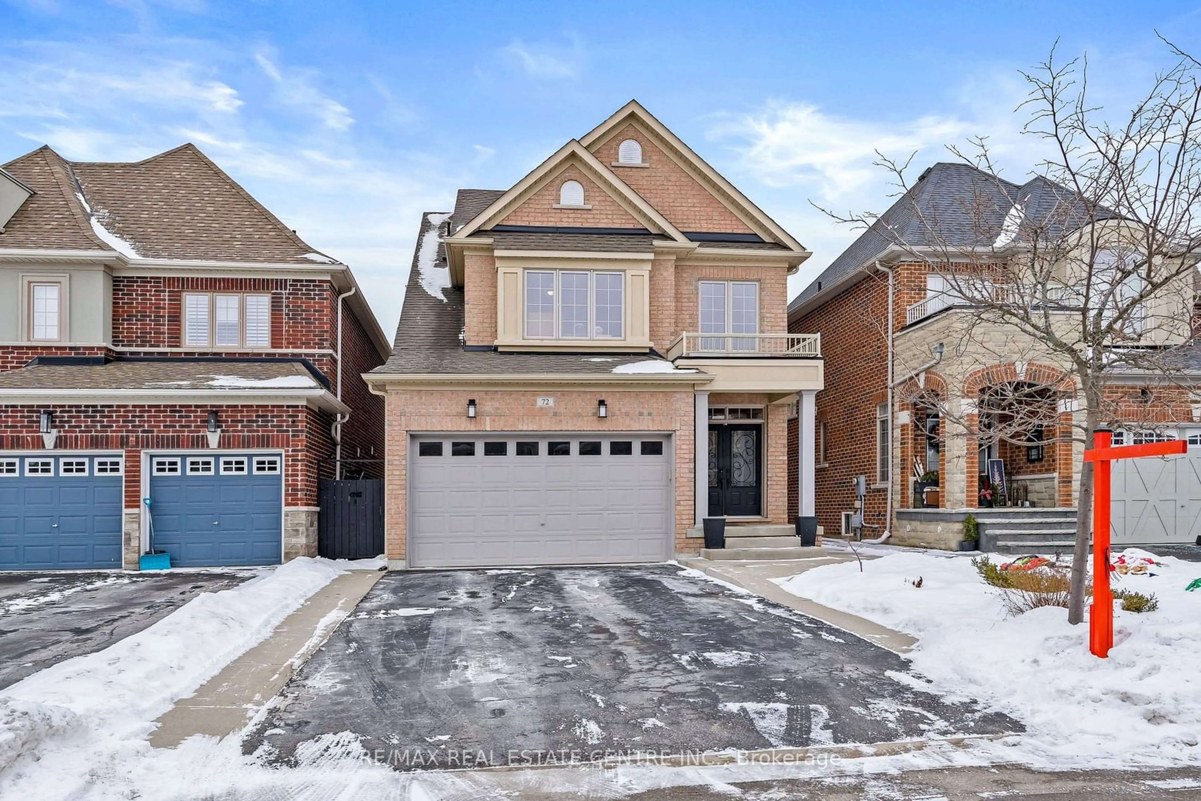 Home with brick exterior material, street for 72 Ballantine Dr, Halton Hills Ontario L7G 6M9