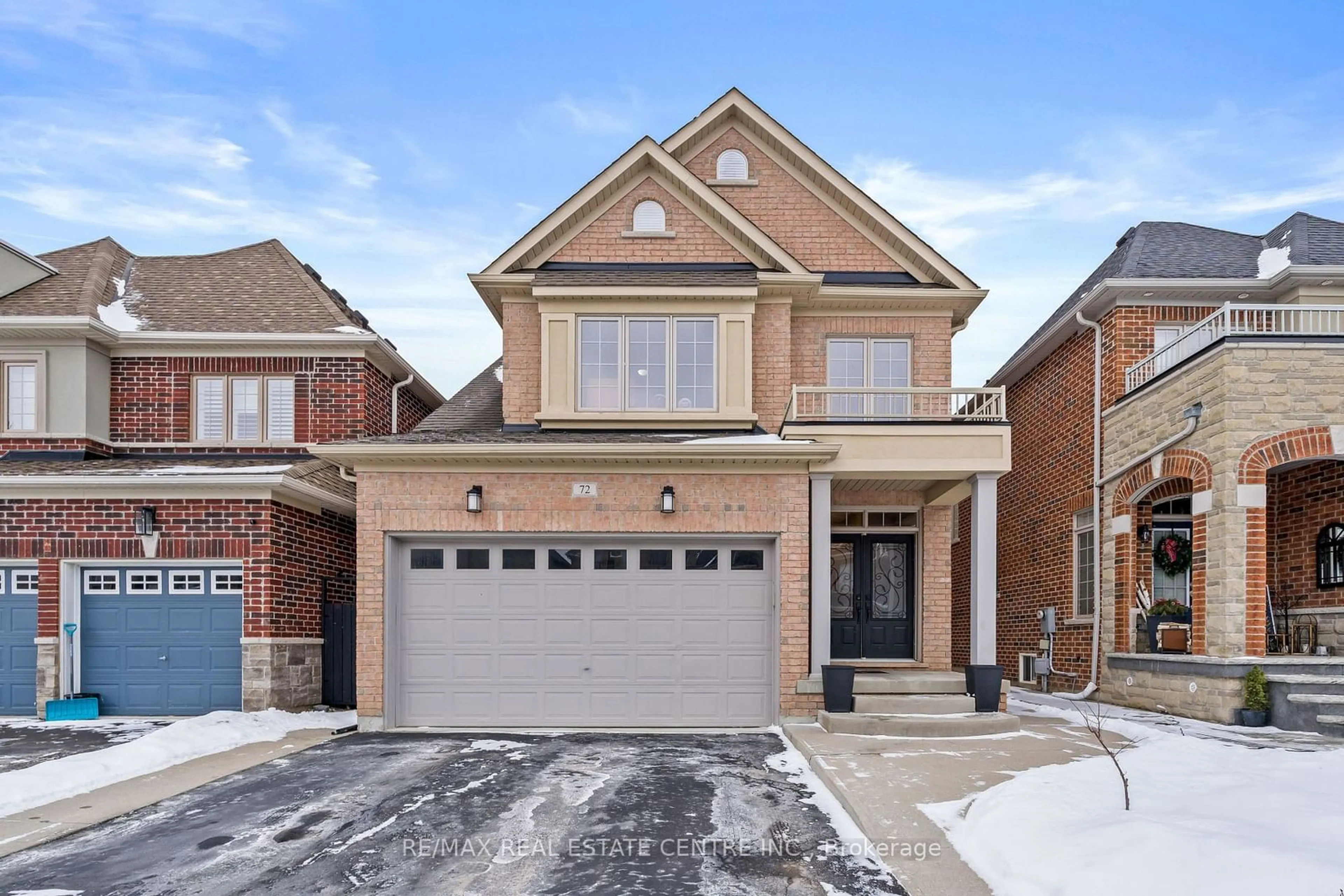 Home with brick exterior material, street for 72 Ballantine Dr, Halton Hills Ontario L7G 6M9