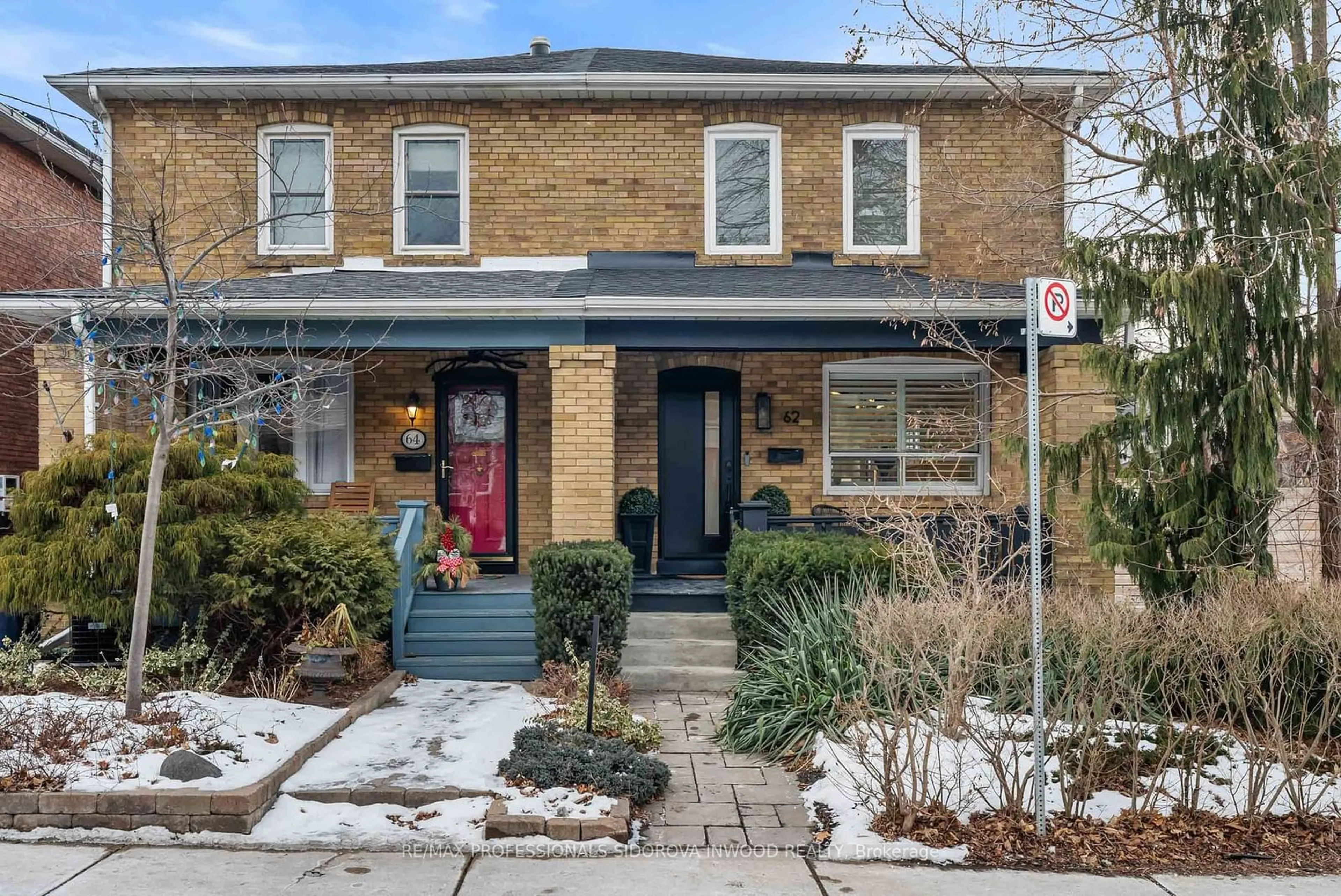 Home with brick exterior material, street for 62 Morningside Ave, Toronto Ontario M6S 1C7