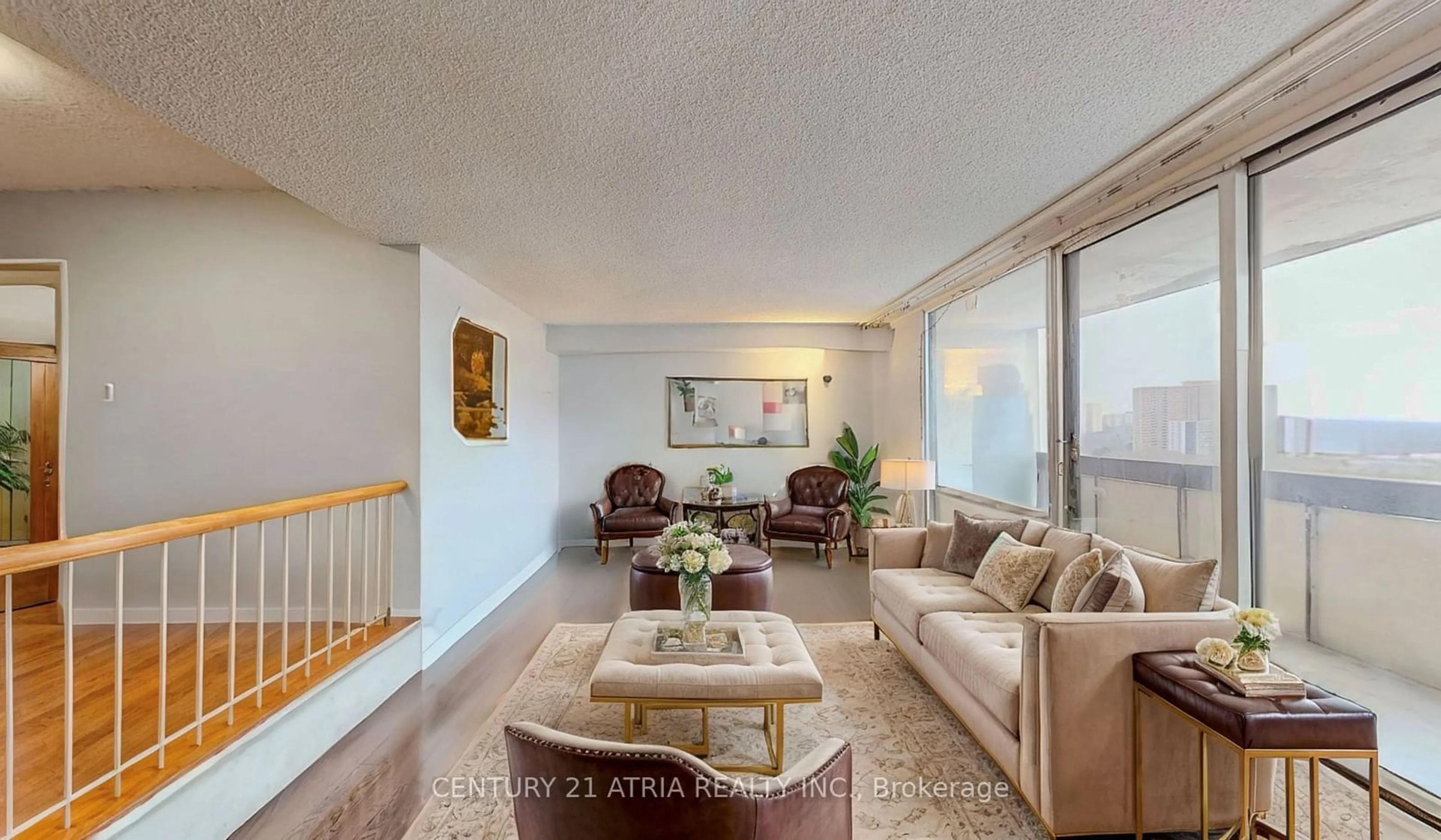 Living room with furniture, unknown for 5 San Romano Way #1207, Toronto Ontario M3N 2Y4