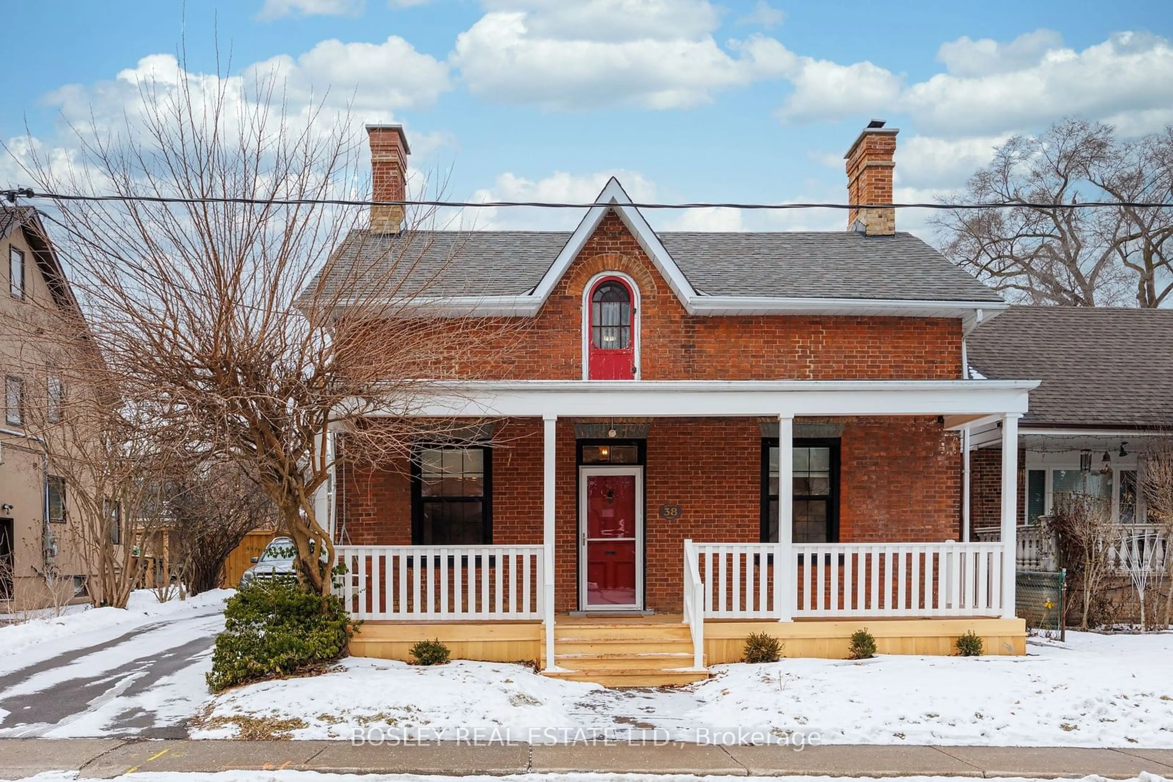 Home with brick exterior material, street for 38 Queens Dr, Toronto Ontario M9N 2H4