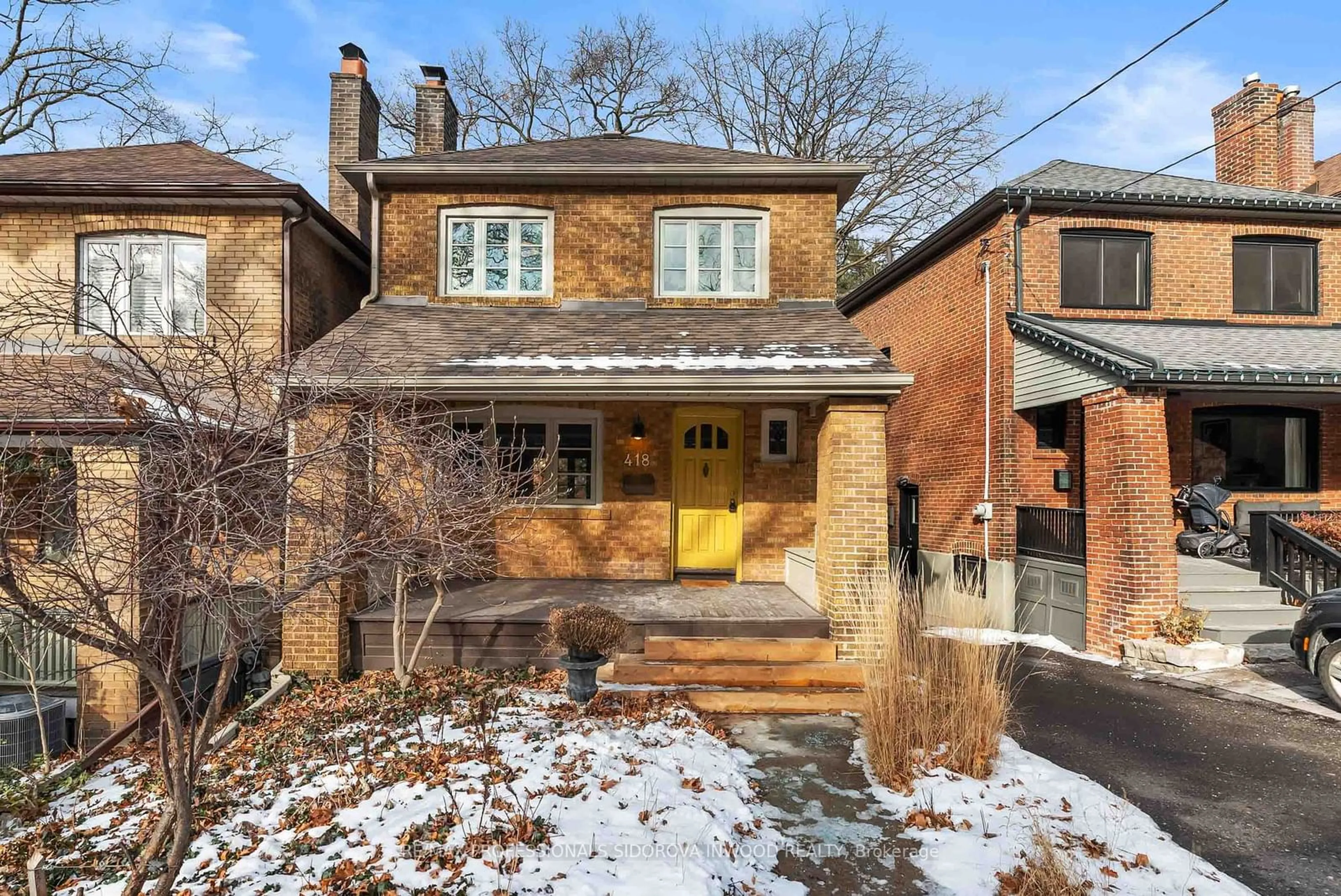 Home with brick exterior material, street for 418 Glenlake Ave, Toronto Ontario M6P 1G7