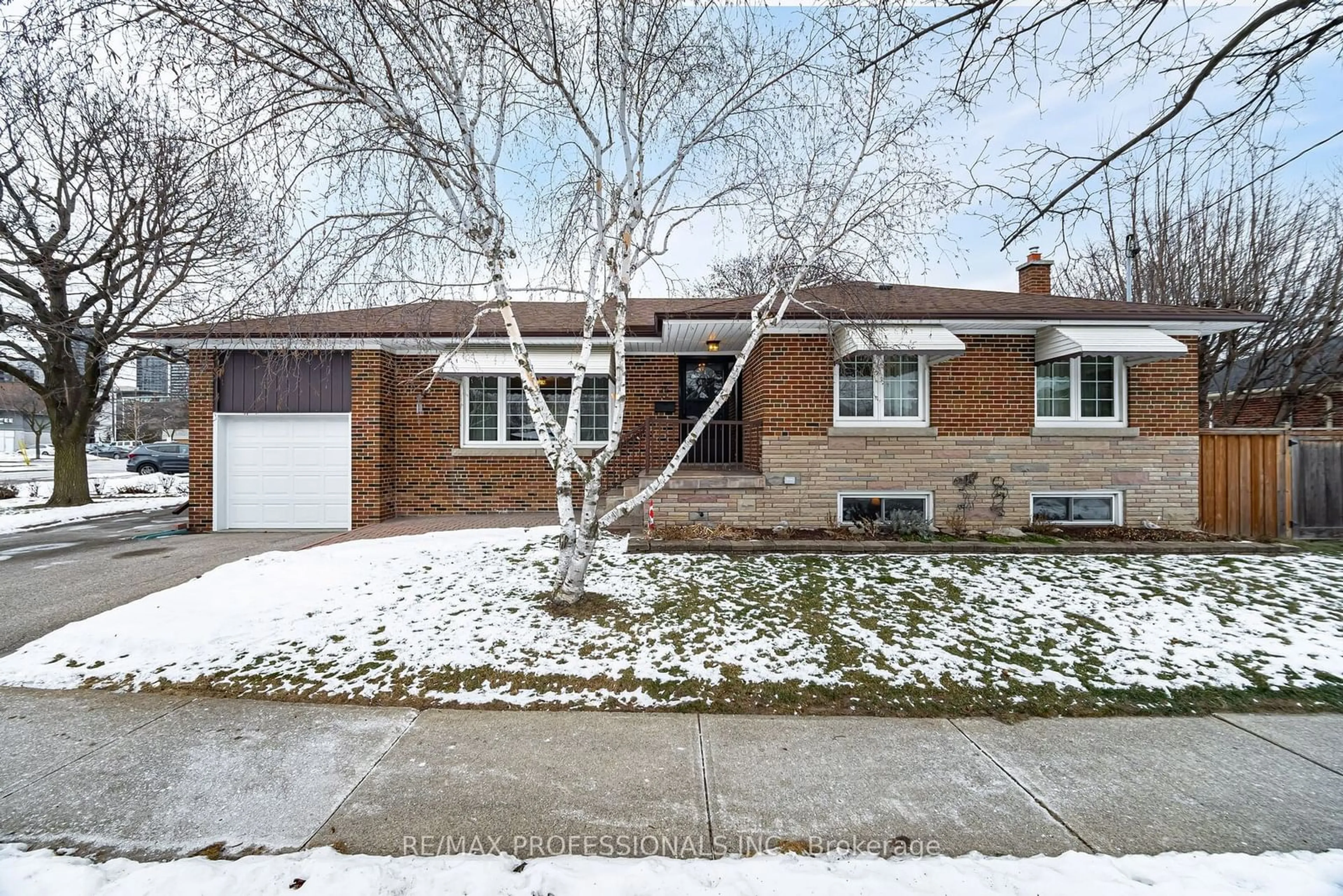 Home with brick exterior material, street for 25 Baskerville Cres, Toronto Ontario M9C 1T6