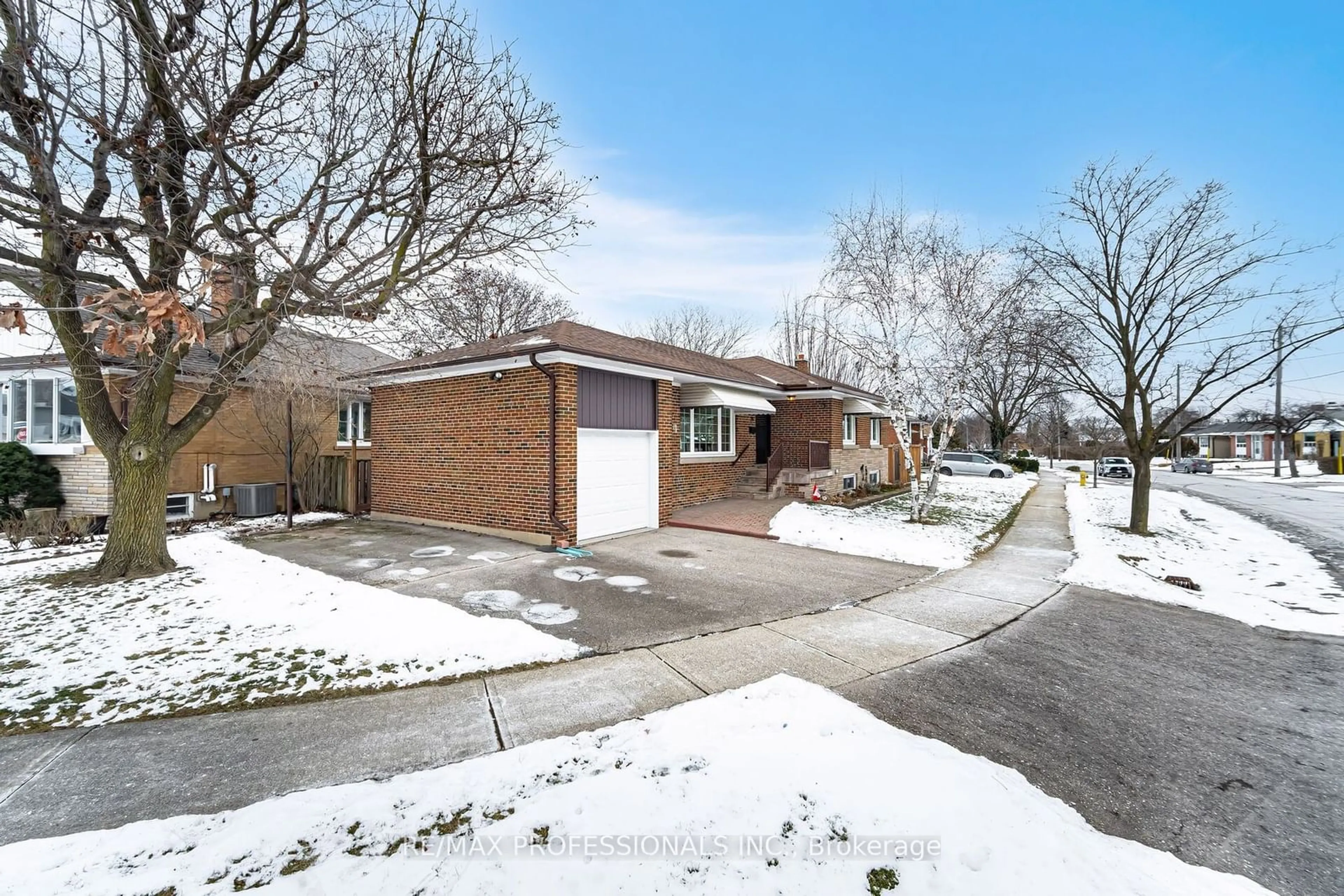 Home with brick exterior material, street for 25 Baskerville Cres, Toronto Ontario M9C 1T6