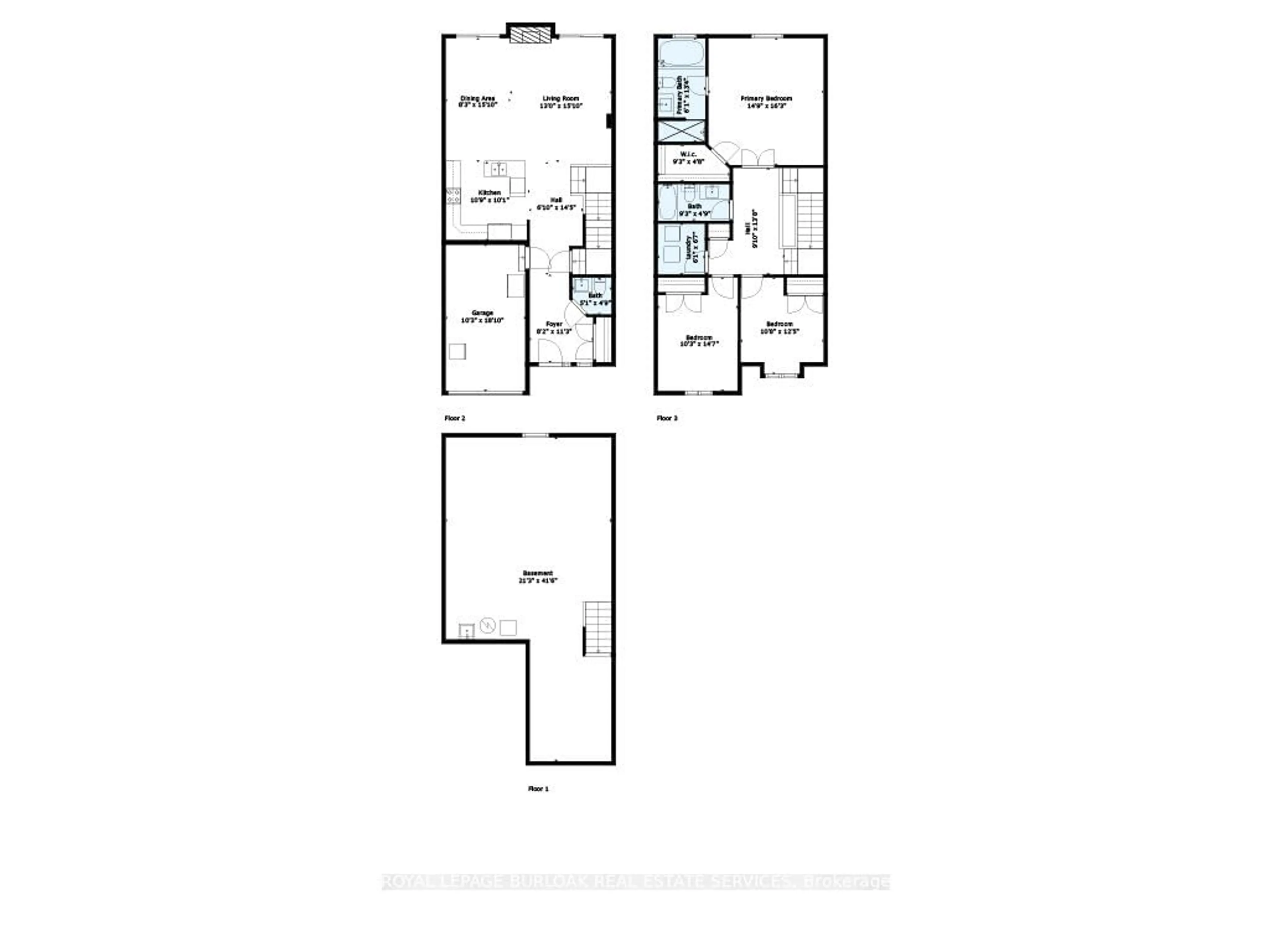 Floor plan for 4071 Kilmer Dr, Burlington Ontario L7M 5A6