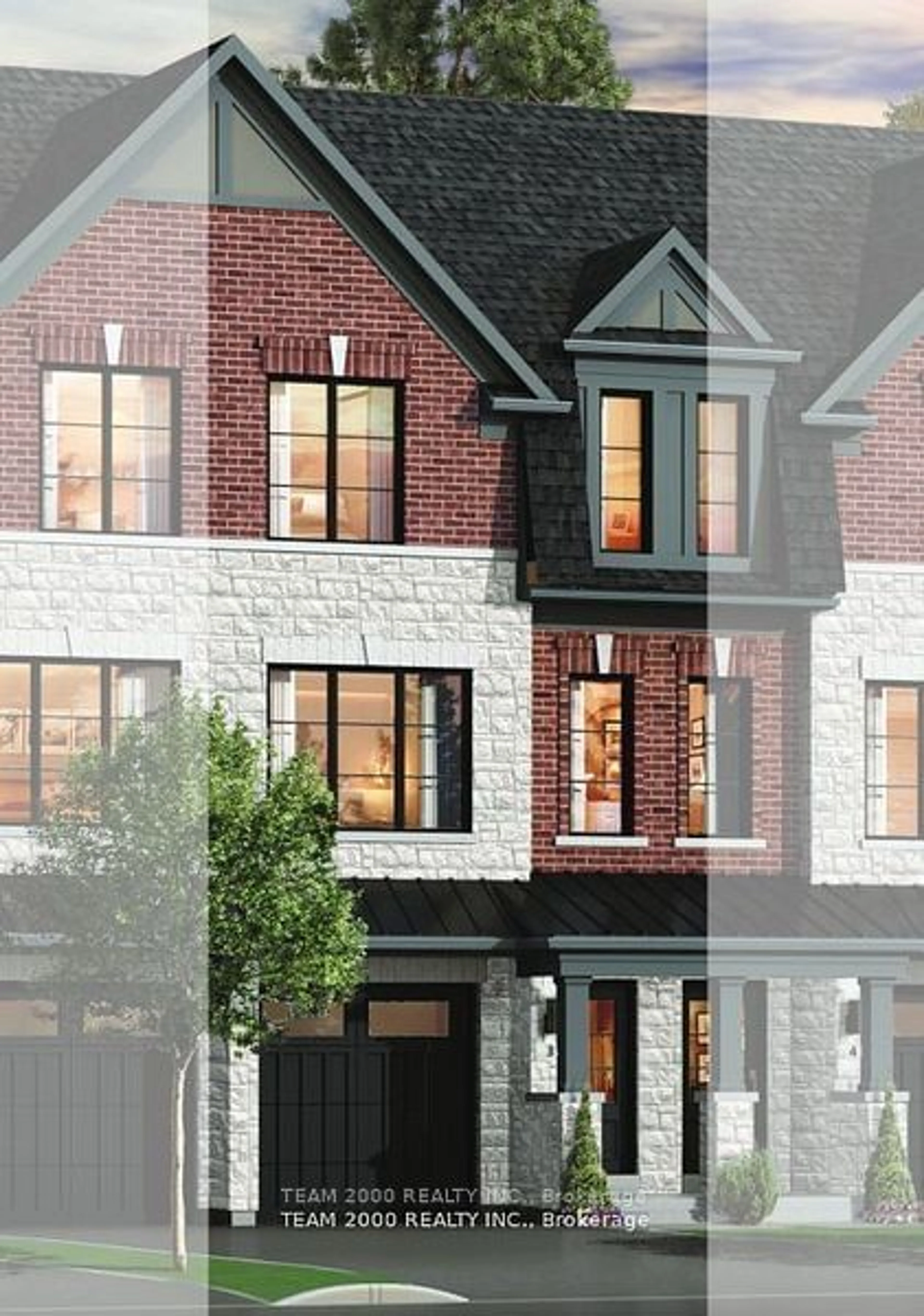 Home with brick exterior material, street for Lot 91 Saigon St, Mississauga Ontario L5V 2V9