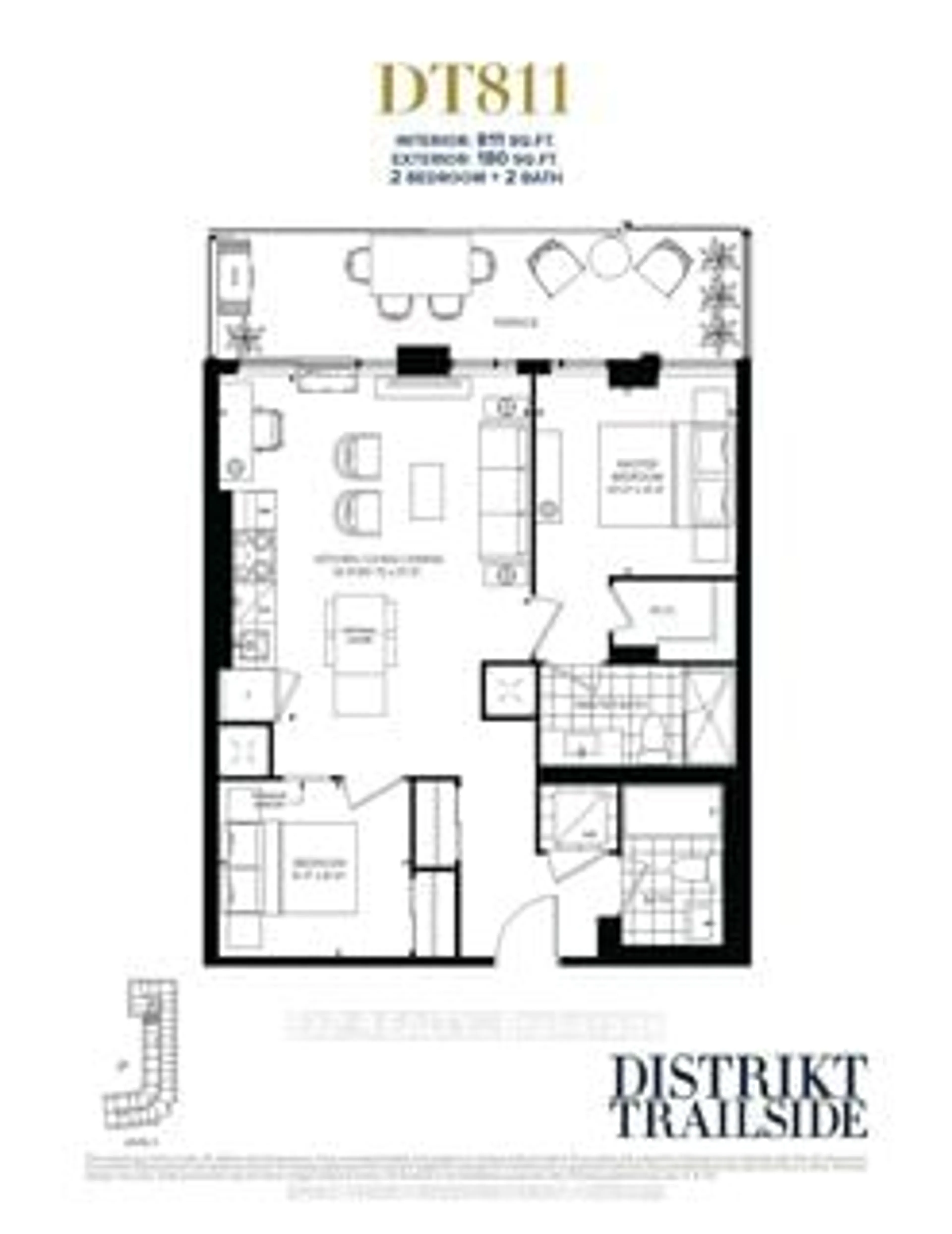 Floor plan for 405 Dundas St #307, Oakville Ontario L6M 5P9