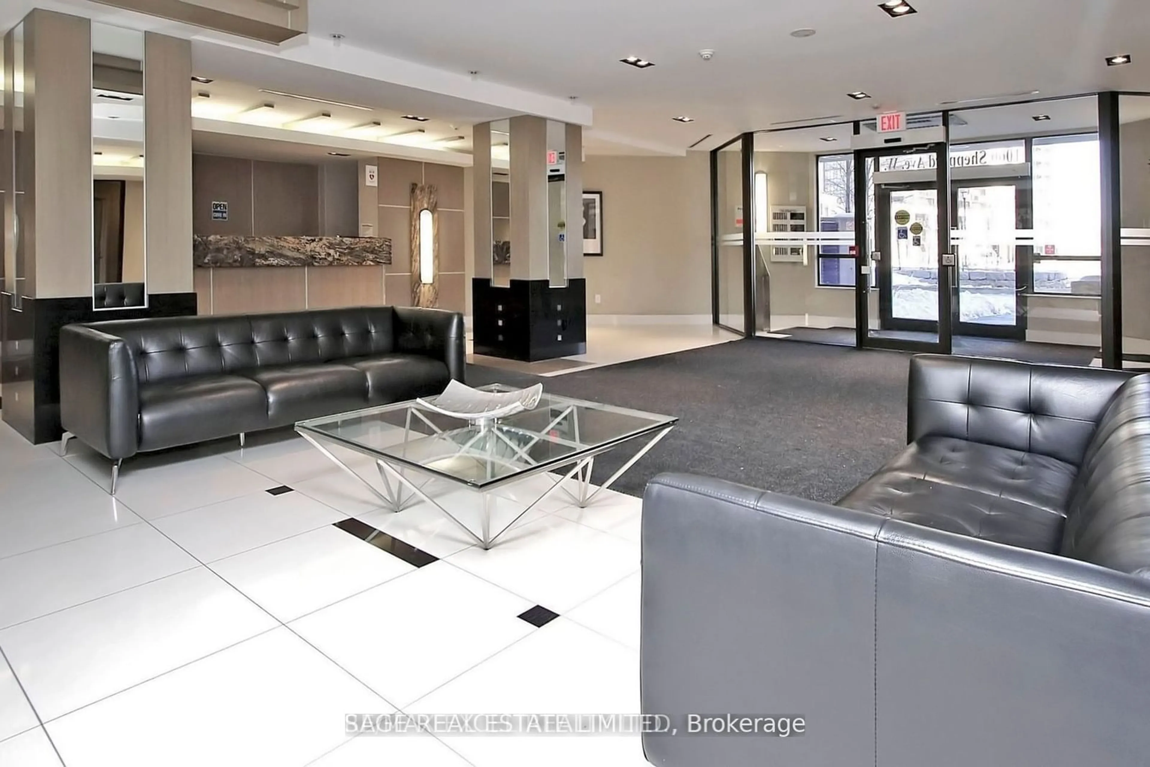 Lobby for 1060 Sheppard Ave #710, Toronto Ontario M3J 0G7