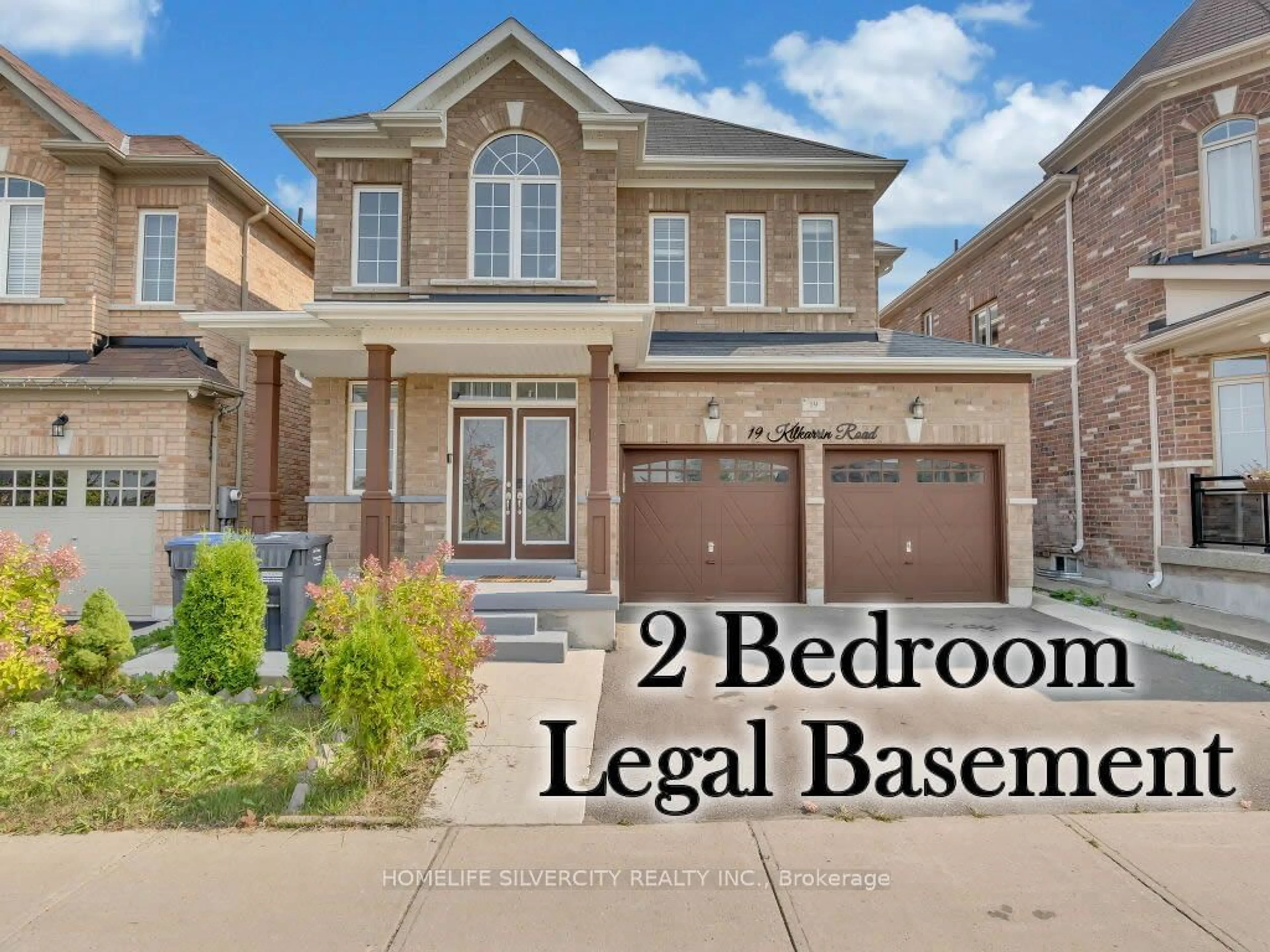 Home with brick exterior material, street for 19 Kilkarrin Rd, Brampton Ontario L7A 4C5