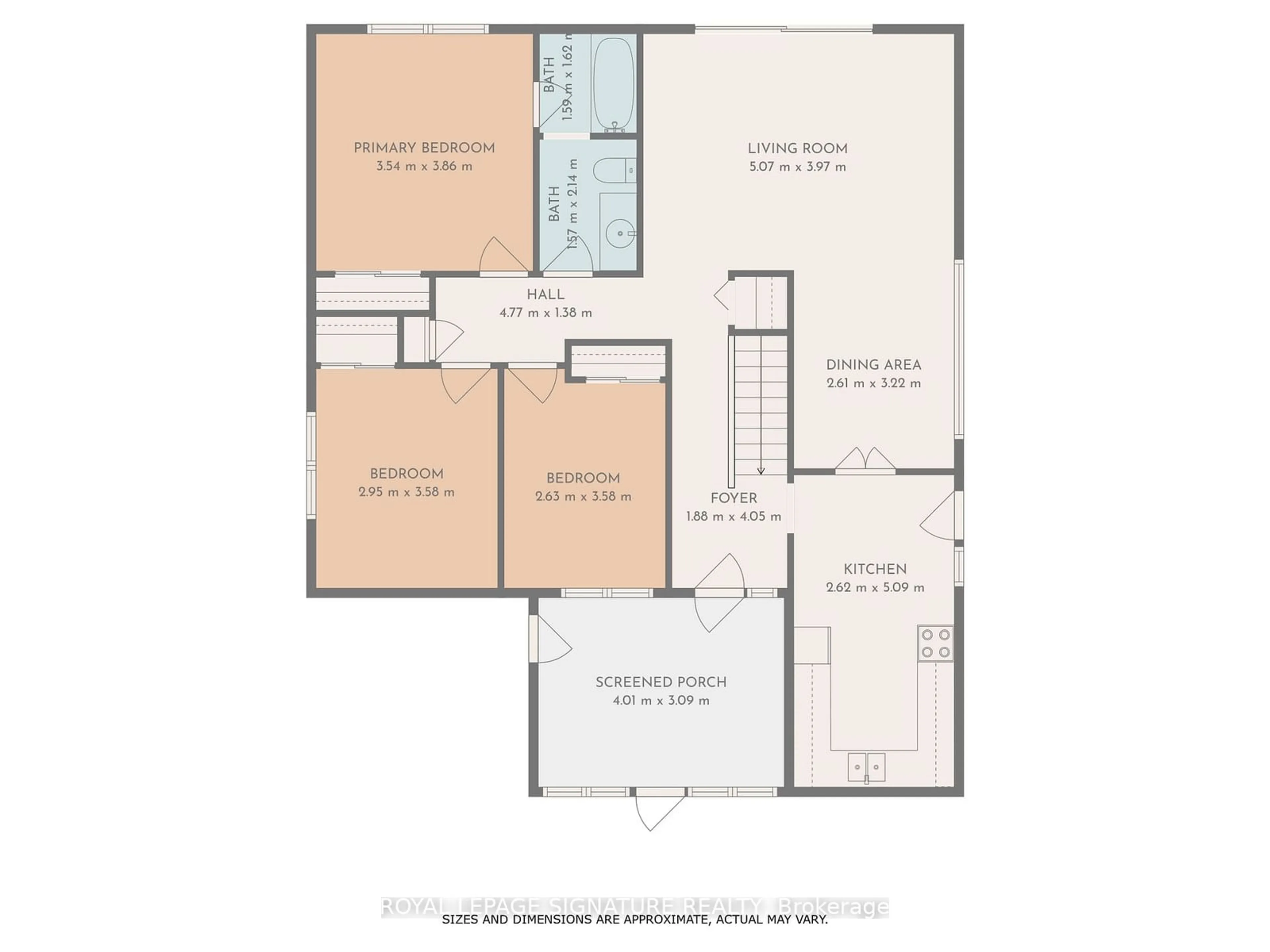 Floor plan for 17 Norfield Cres, Toronto Ontario M9W 1X5