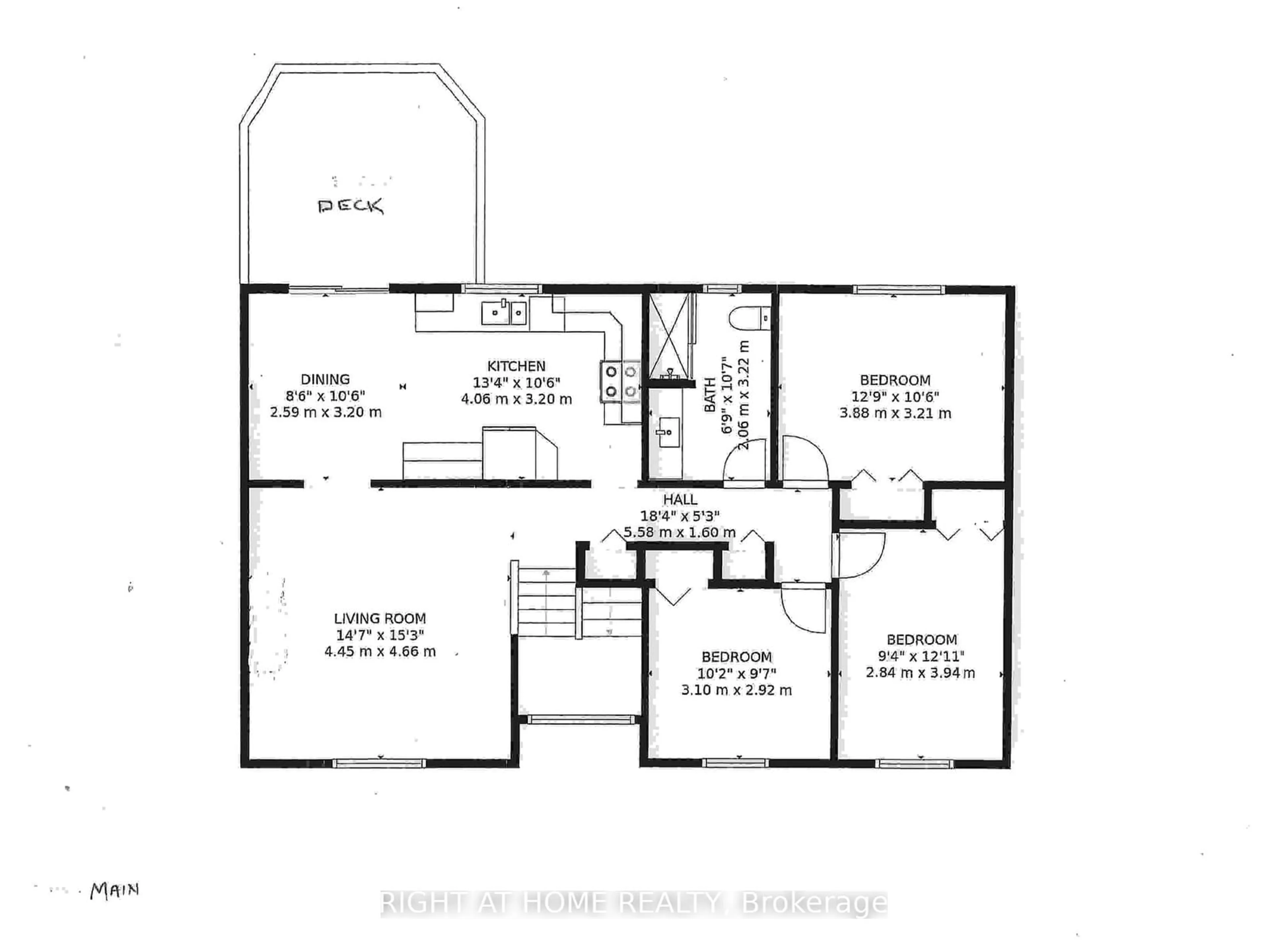 Floor plan for 650 Jennifer Cres, Burlington Ontario L7N 3B3