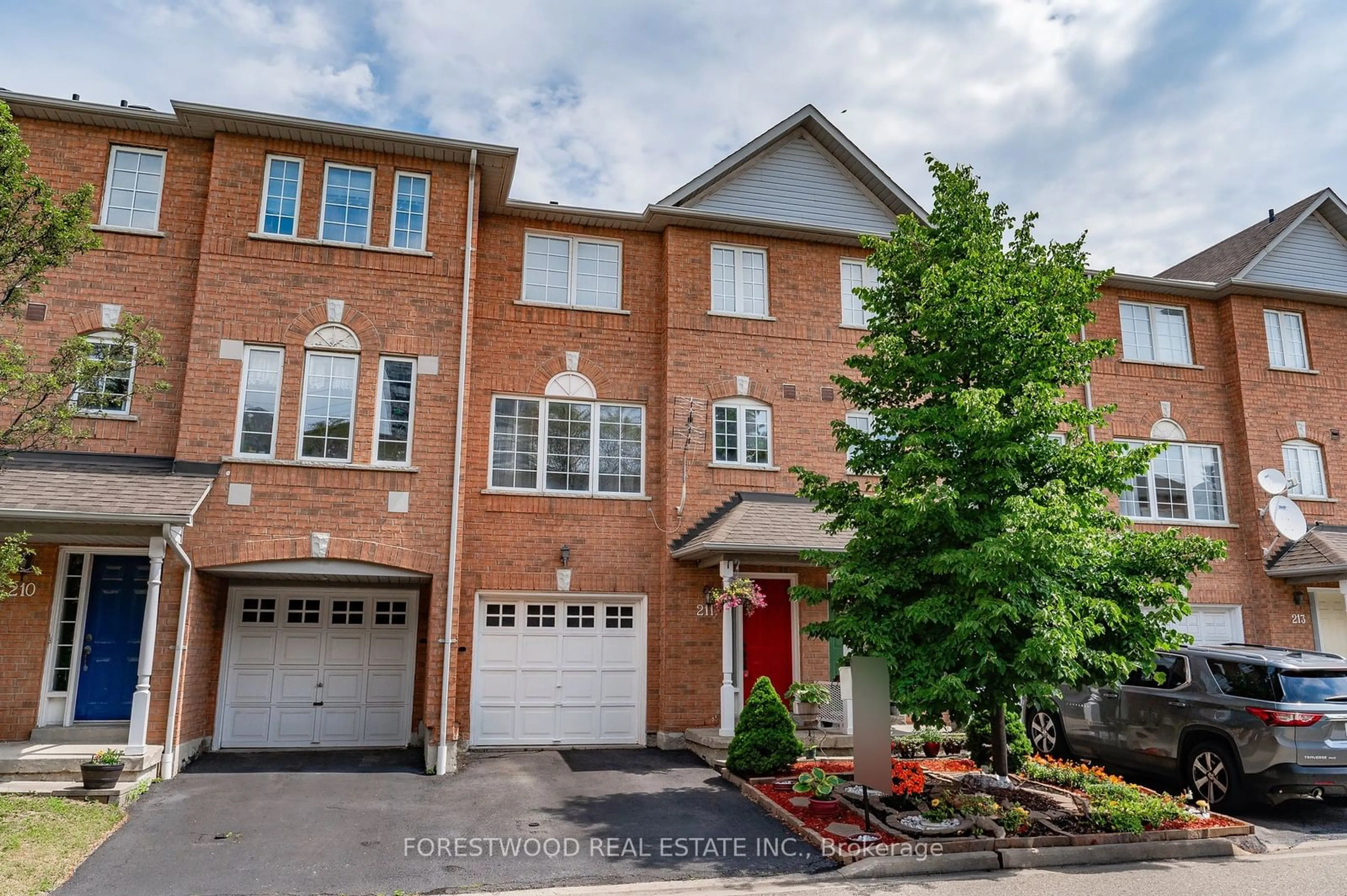 Home with brick exterior material, street for 80 Acorn Pl #211, Mississauga Ontario L4Z 4E6